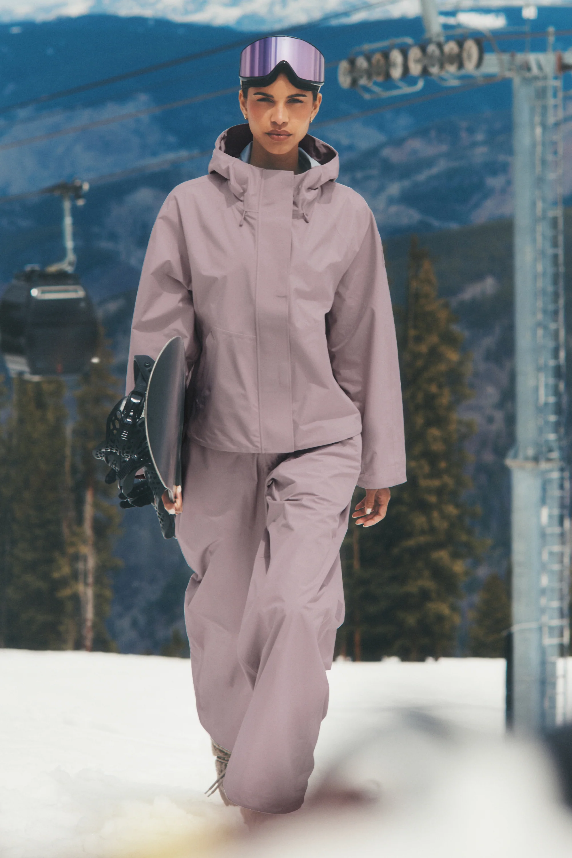 Femme Alpha Shell High-Waist Pant