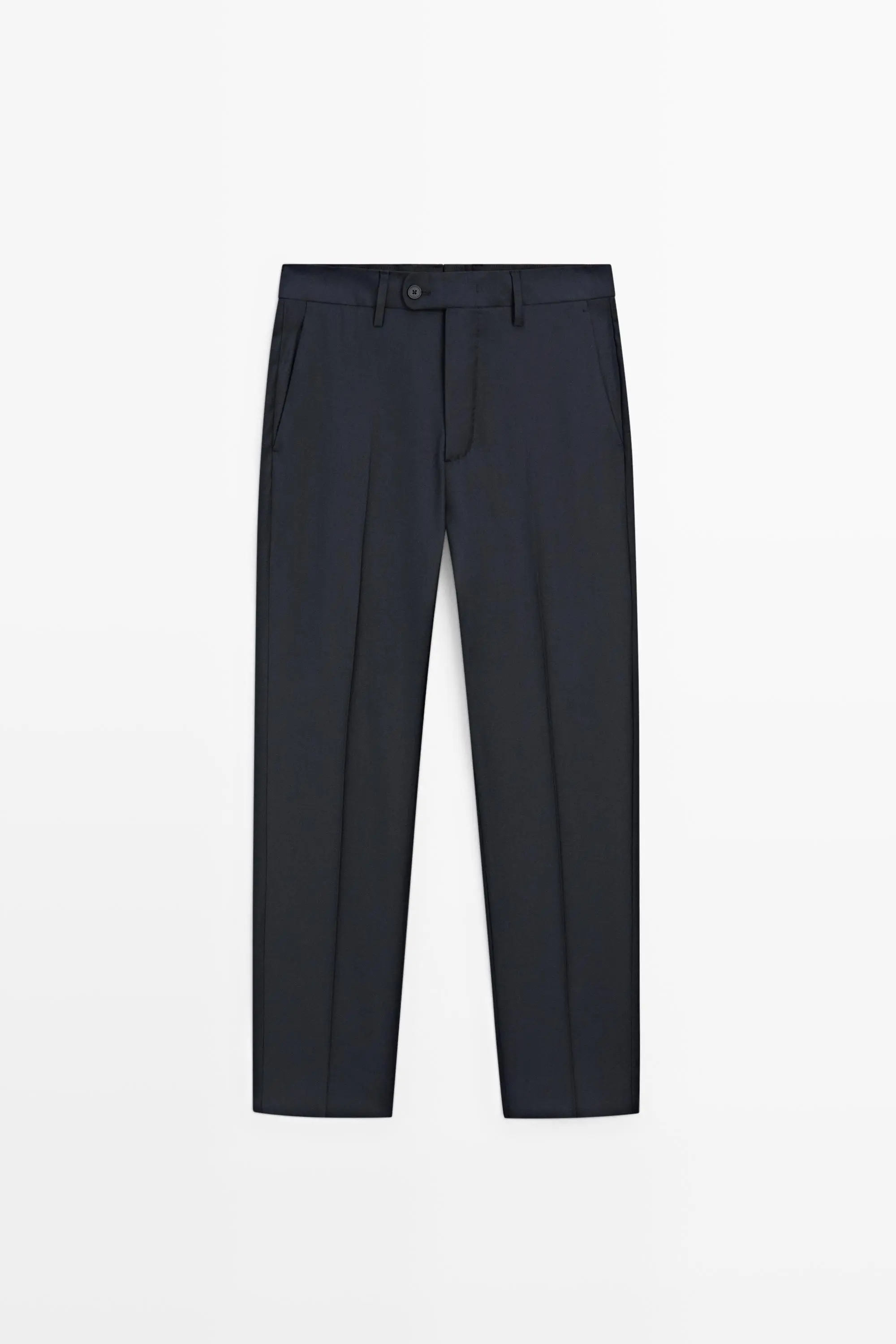Костюмные брюки из 100% шерсти — Massimo Dutti