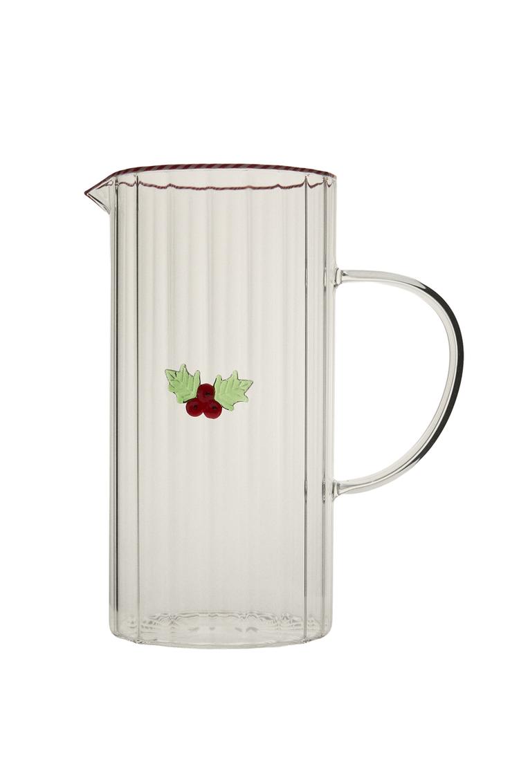 BOROSILICATE HOLLY JUG