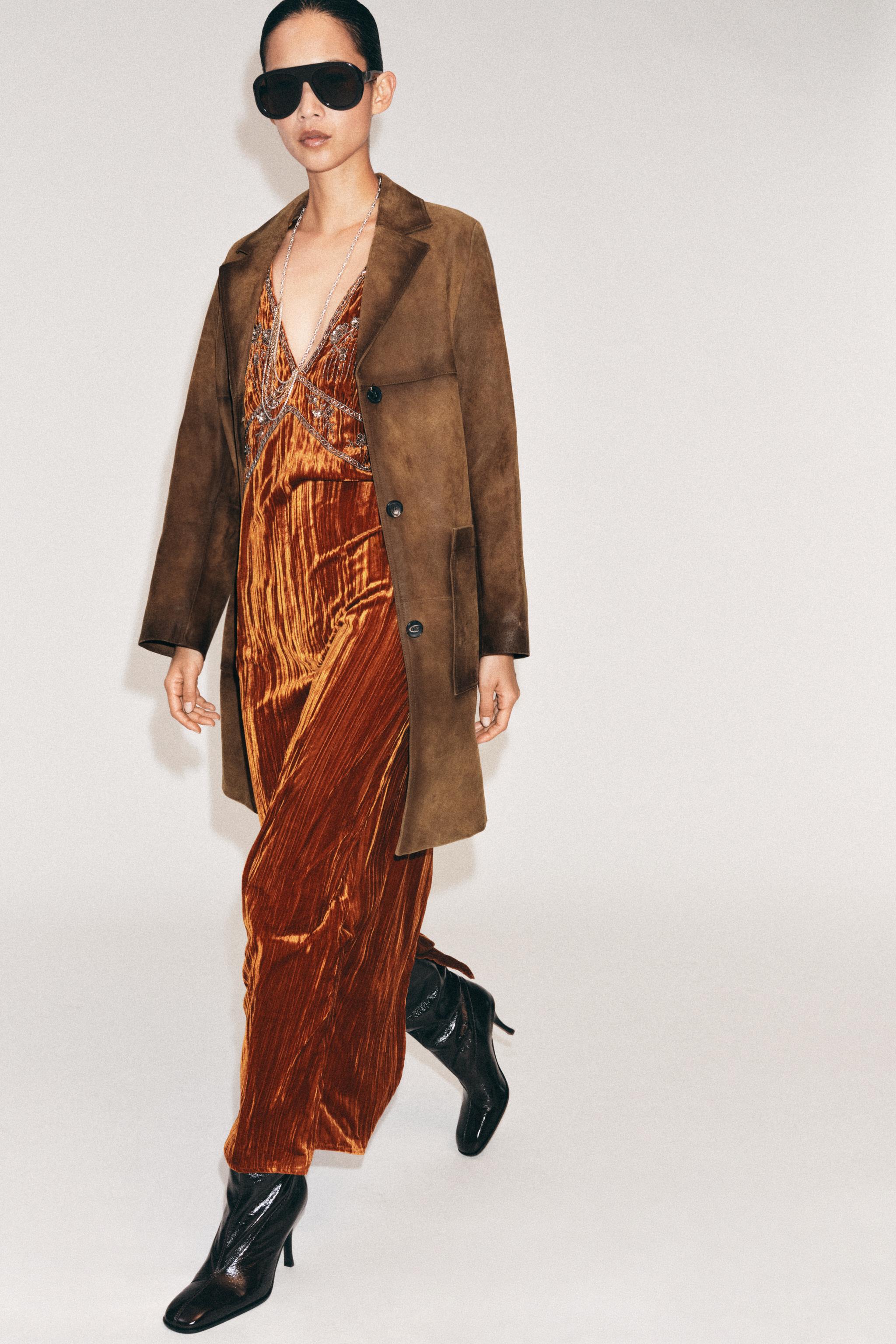 Пальто из 100% кожи ZW COLLECTION LIMITED EDITION — ZARA