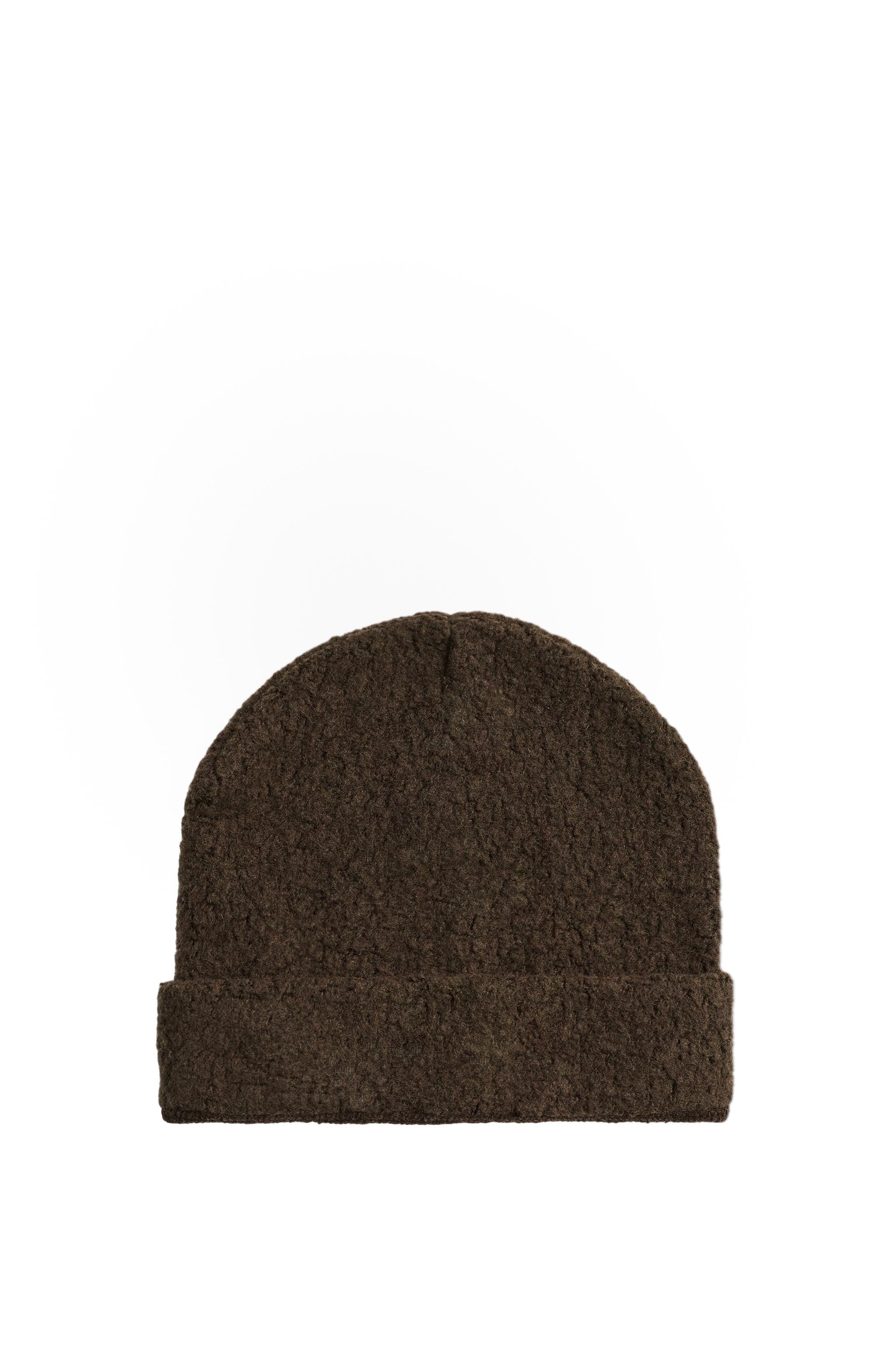 MANTECO® WOOL BLEND KNIT BEANIE — ZARA