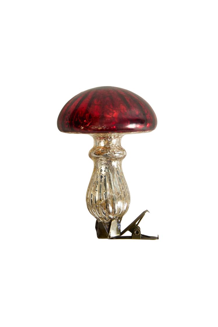 MUSHROOM CHRISTMAS TREE ORNAMENT