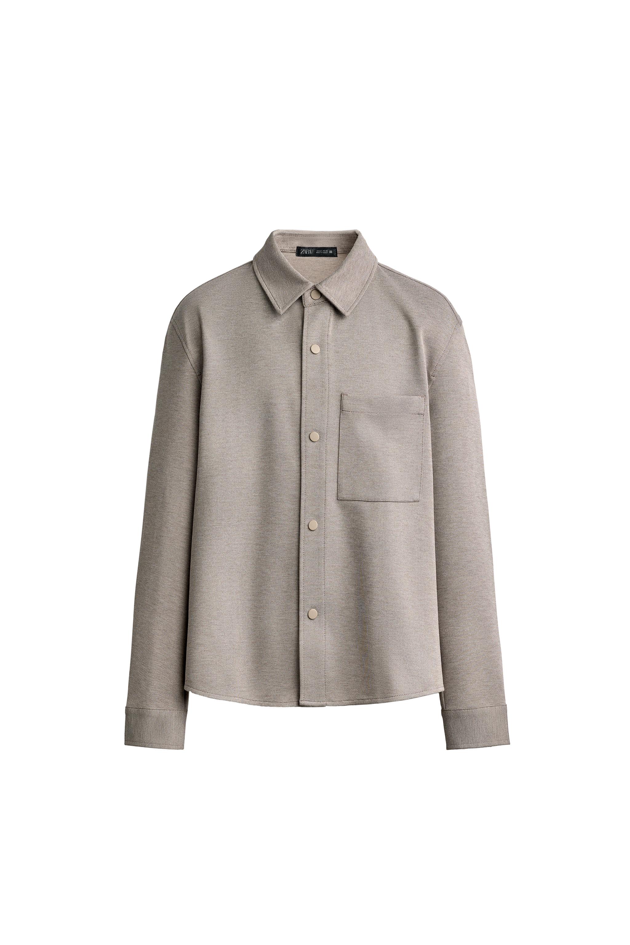 КУРТКА-РУБАШКА COMFORT NON-IRON — ZARA