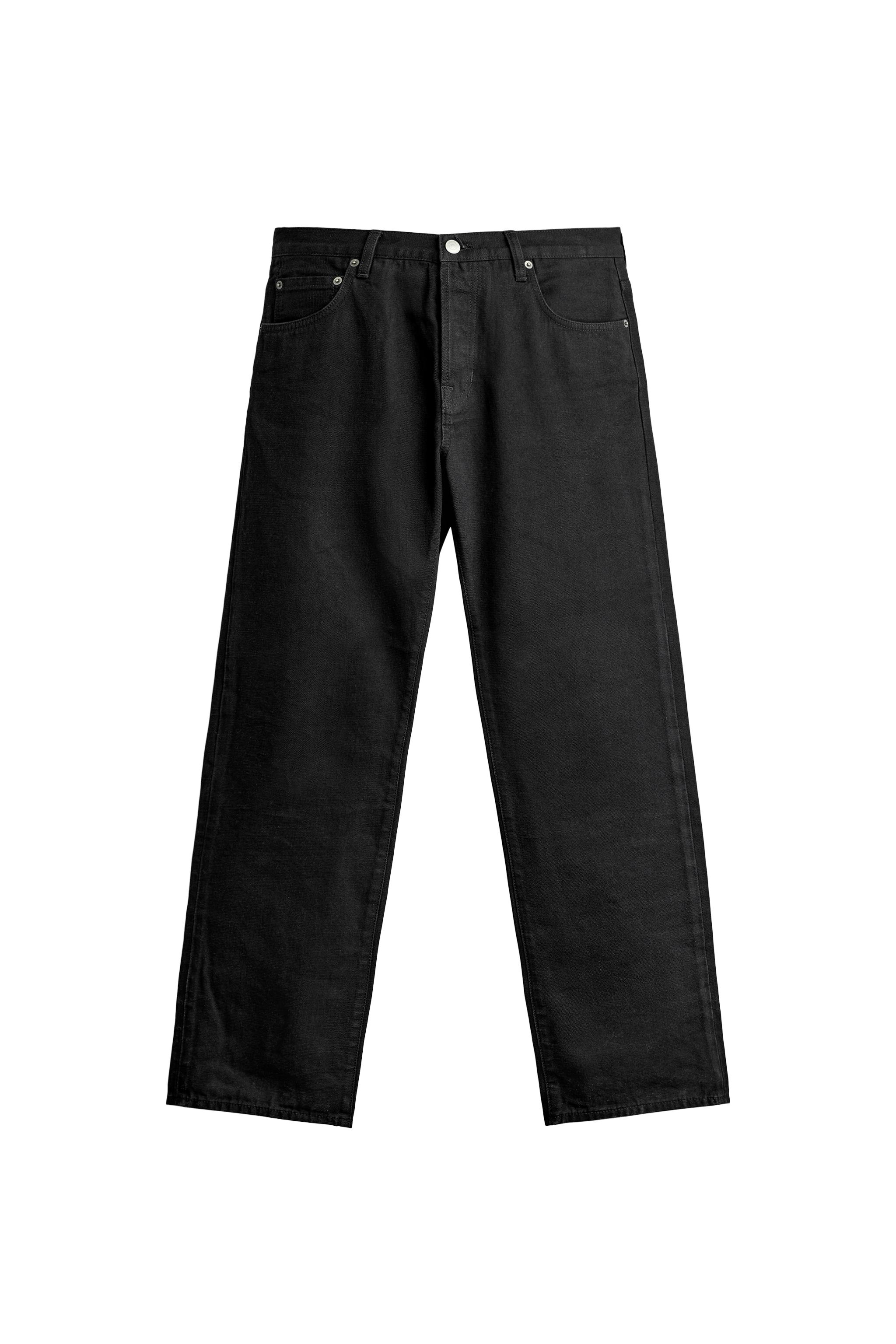 Джинсы облегающего кроя с низкой посадкой и прямыми штанинами — ZARA