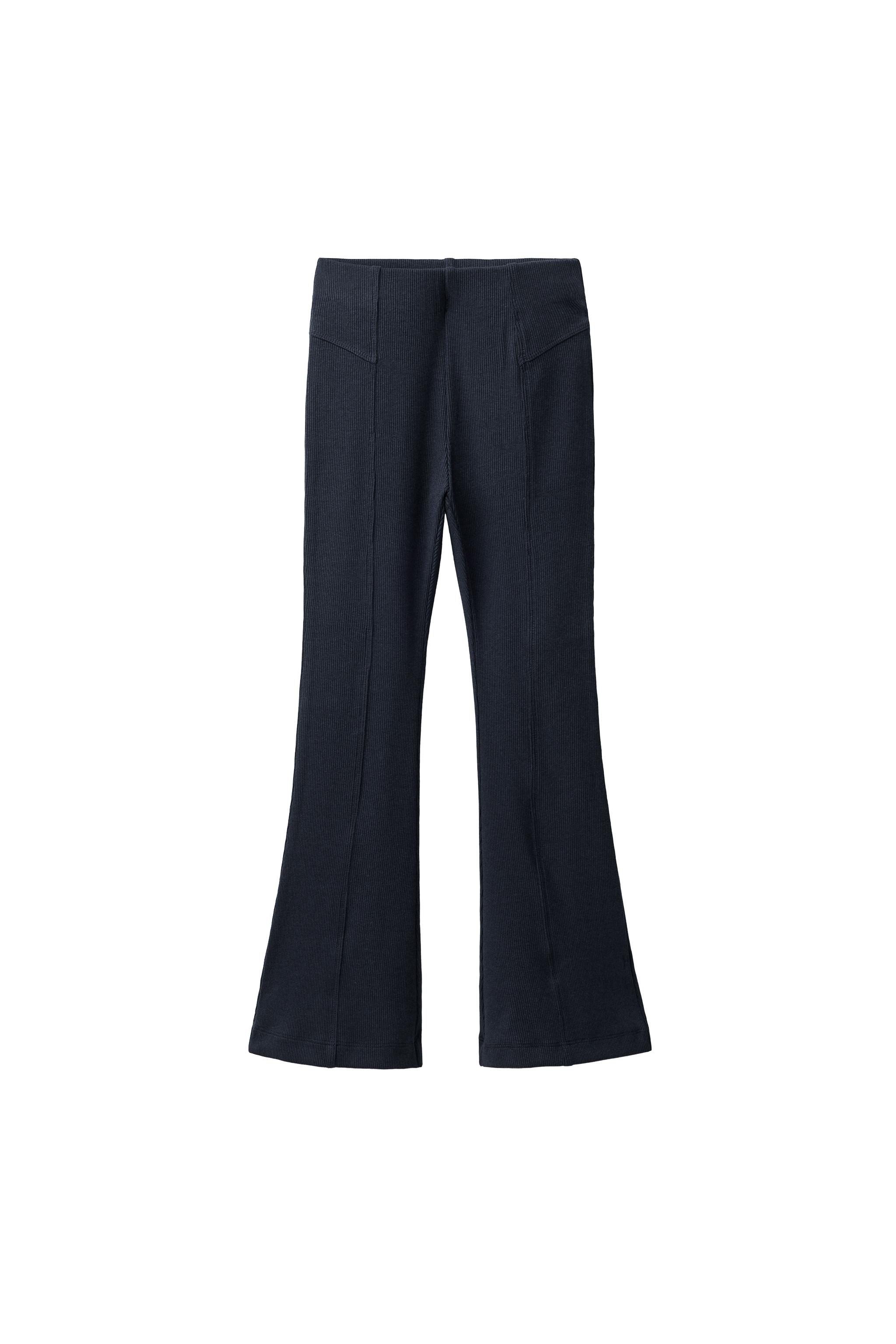 Леггинсы из рибы расклёшенного кроя — ZARA