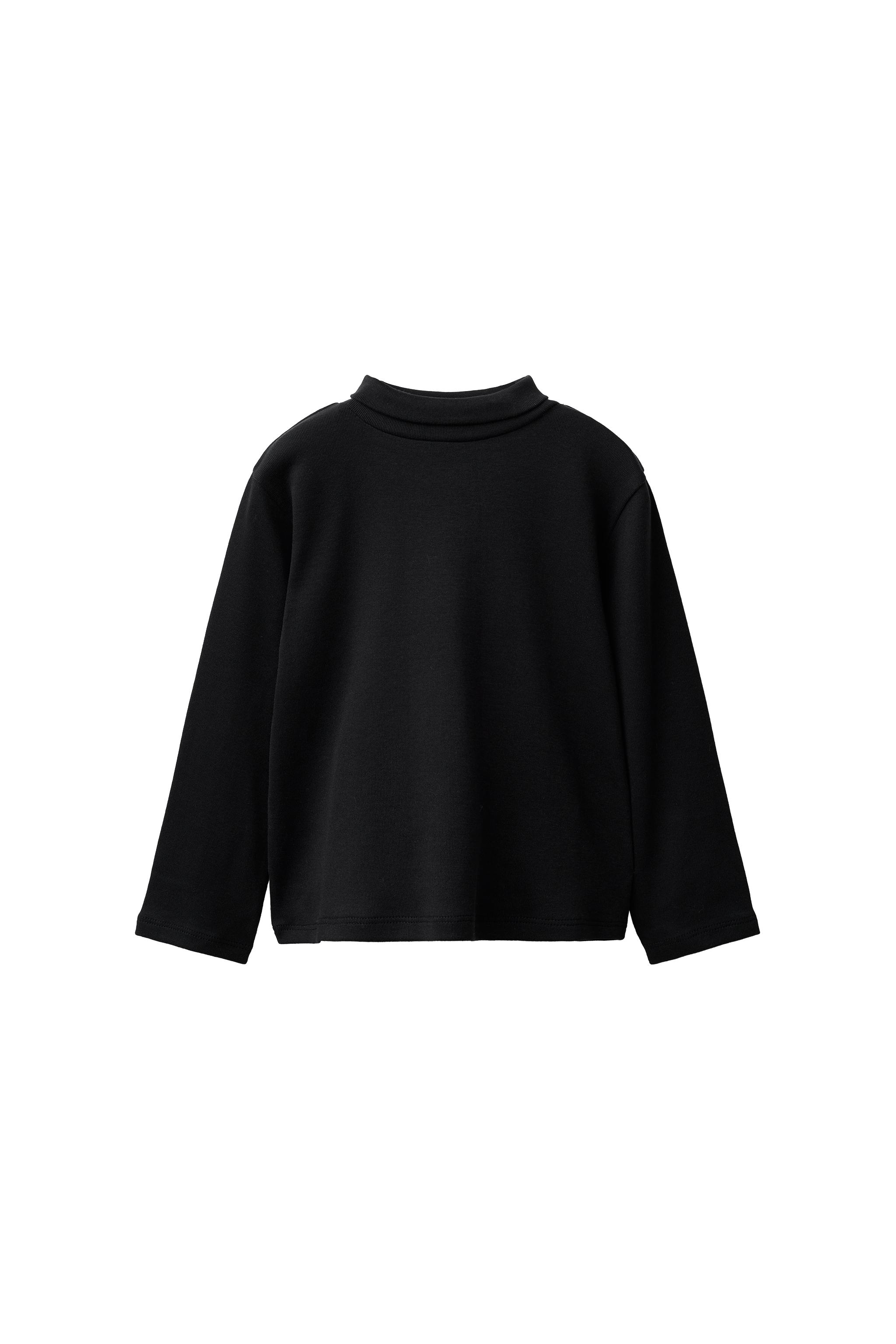 ОДНОТОННЫЙ ТОП С ВОРОТНИКОМ-СТОЙКОЙ — ZARA