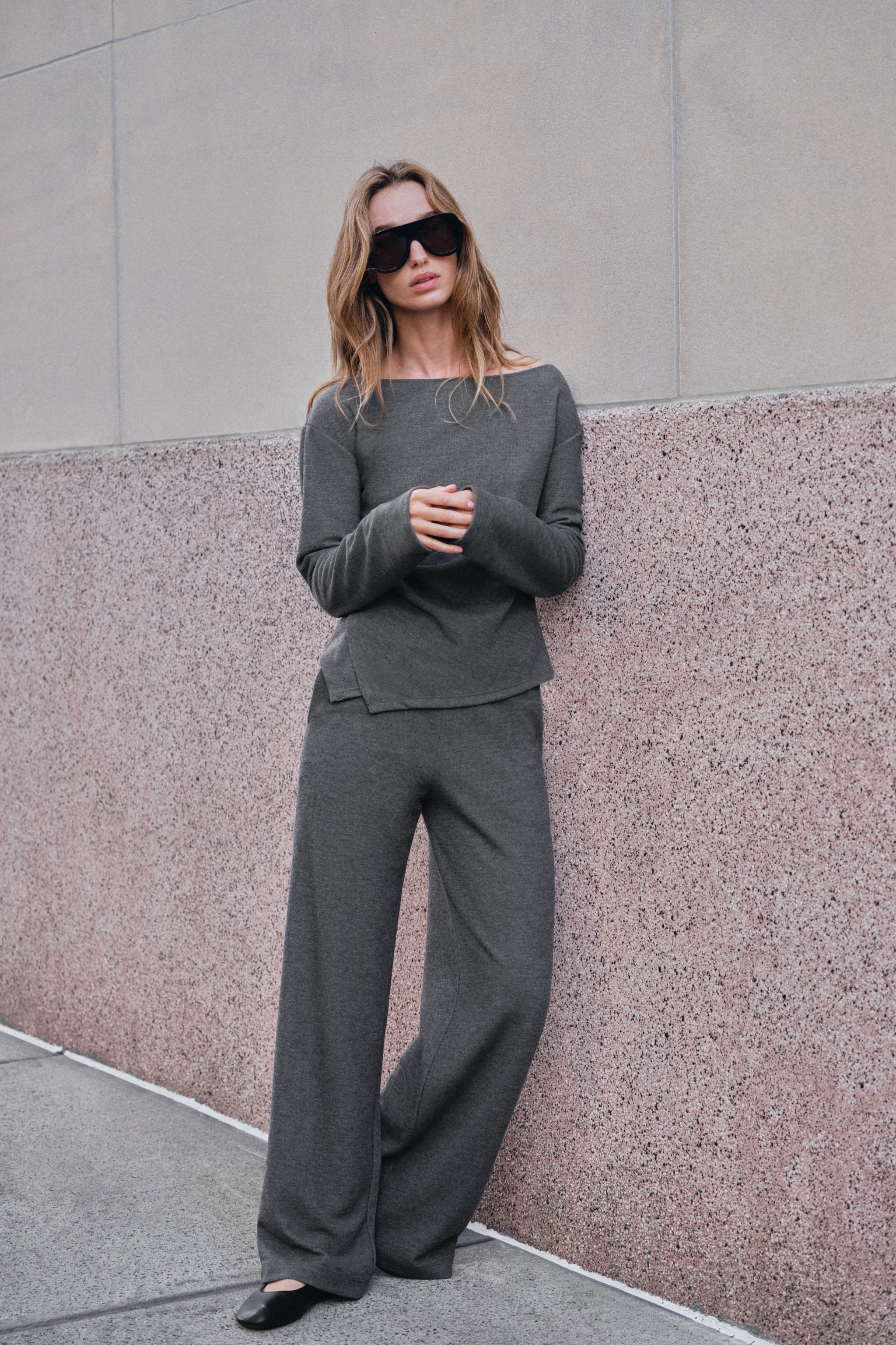 Мягкие брюки — ZARA