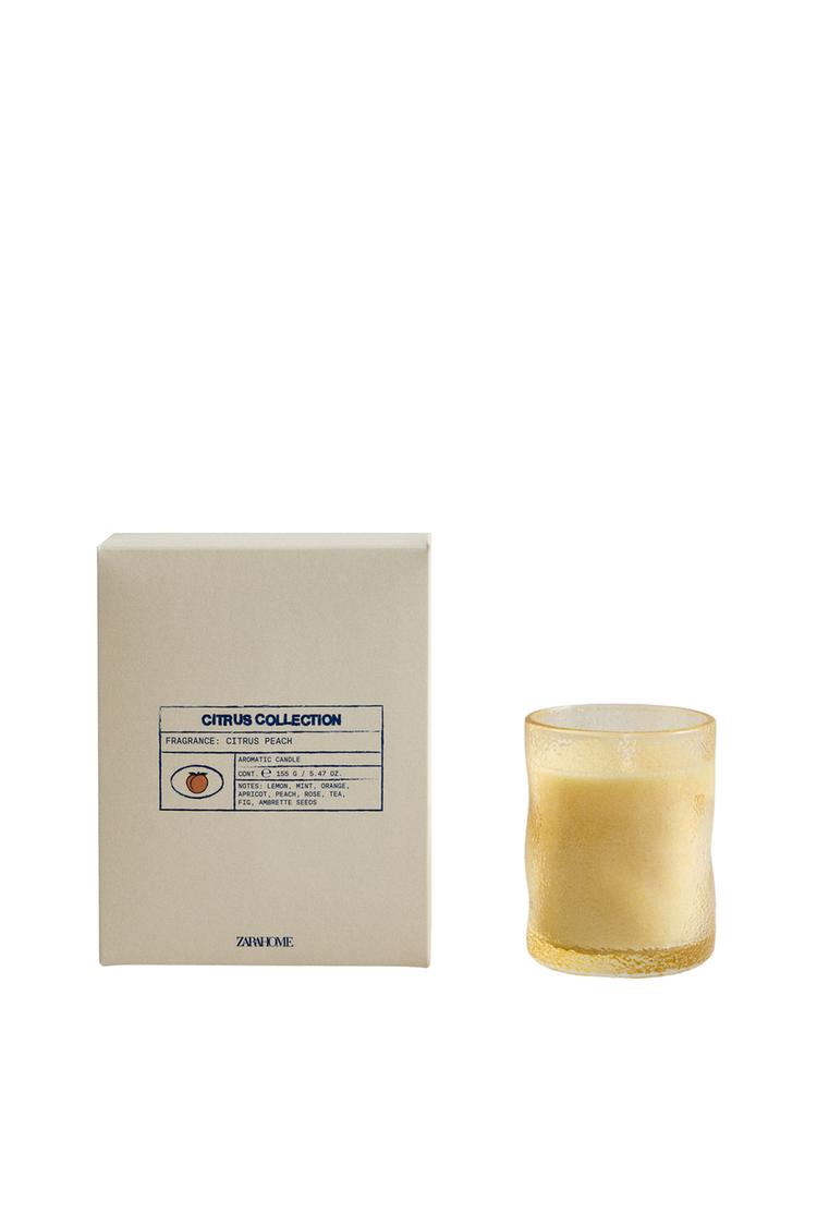 АРОМАТИЧЕСКАЯ СВЕЧА CITRUS PEACH (155 Г)