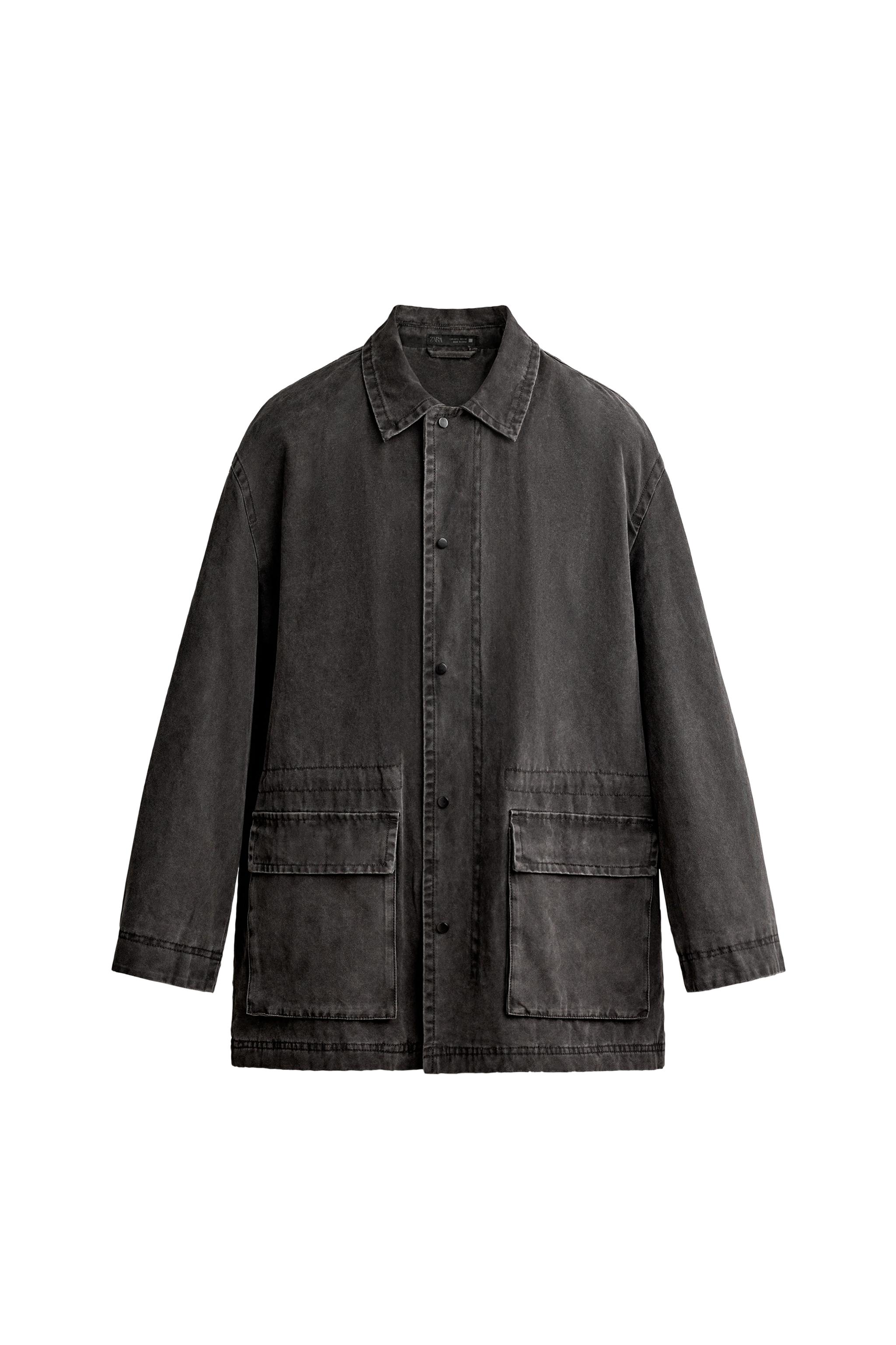 СТЕГАНАЯ ПАРКА RELAXED FIT — ZARA