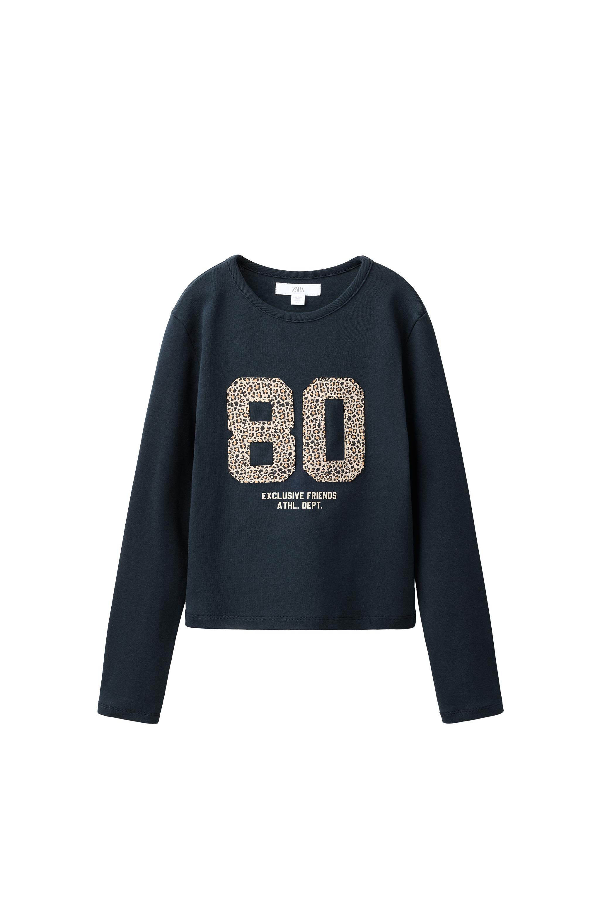 ANIMAL PRINT PATCH T-SHIRT — ZARA
