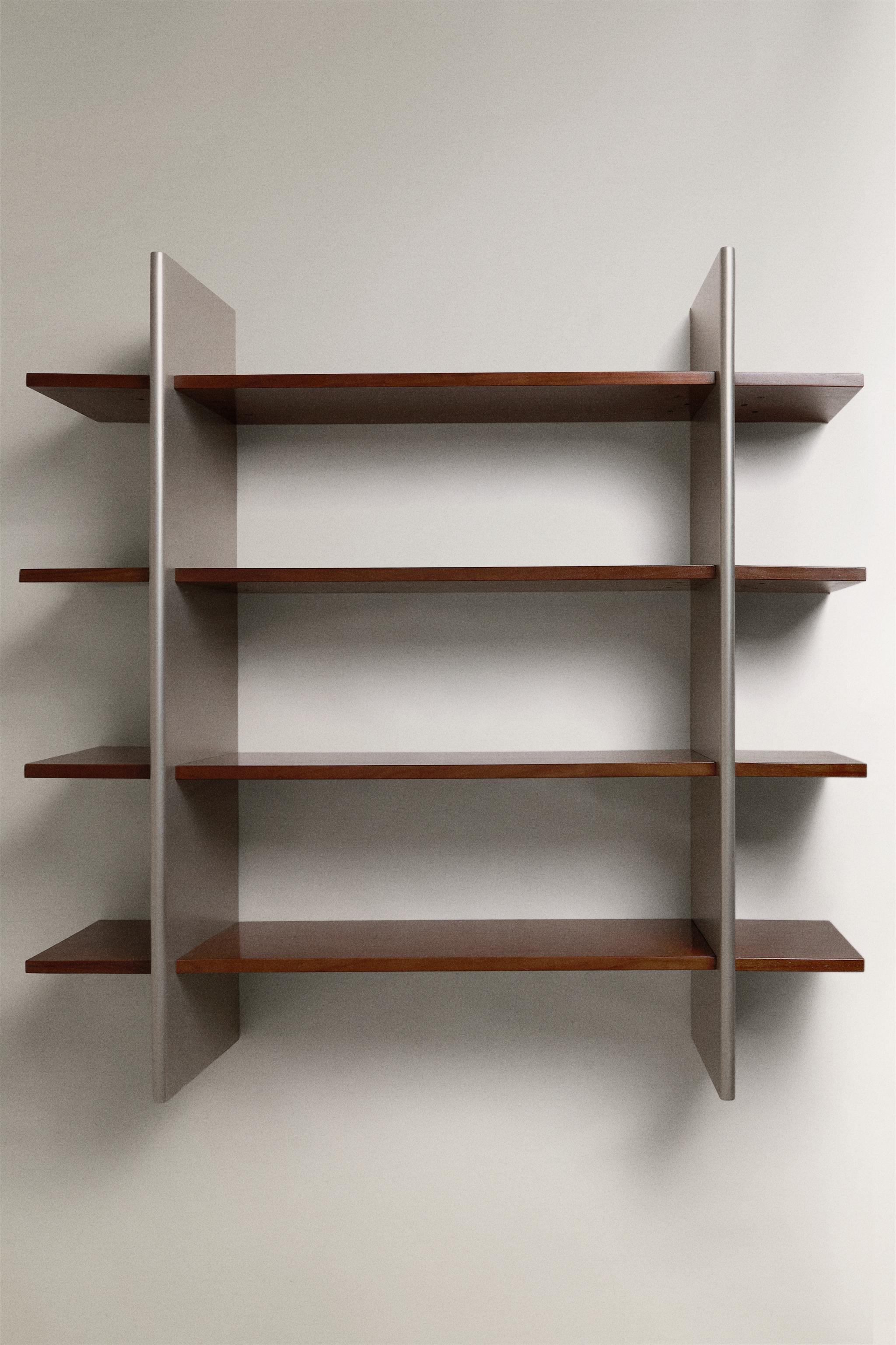 СТЕЛЛАЖ ИЗ СТАЛИ И ДЕРЕВА — Zara Home