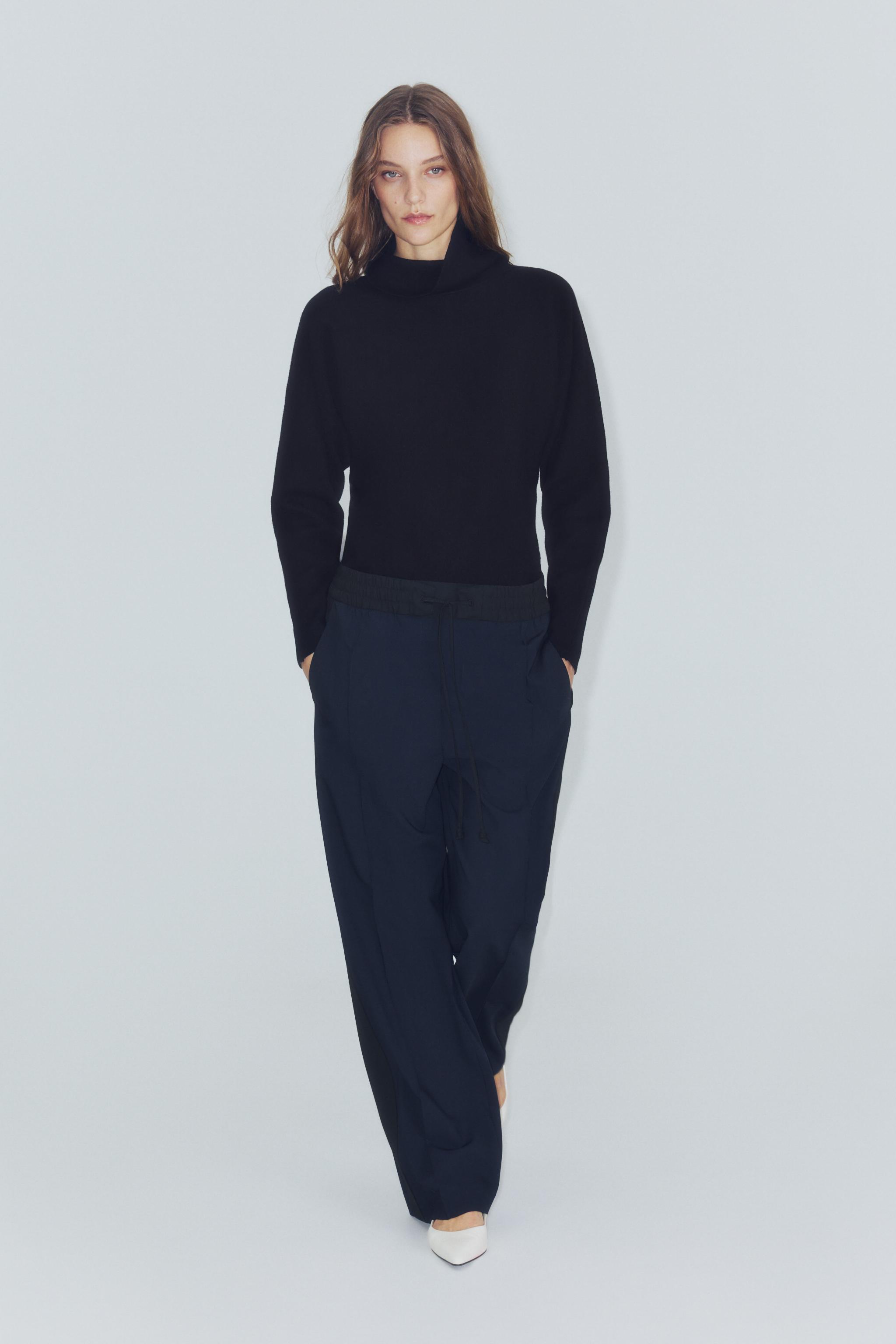 БРЮКИ С ПОЛОСАМИ ПО БОКАМ — ZW COLLECTION — ZARA