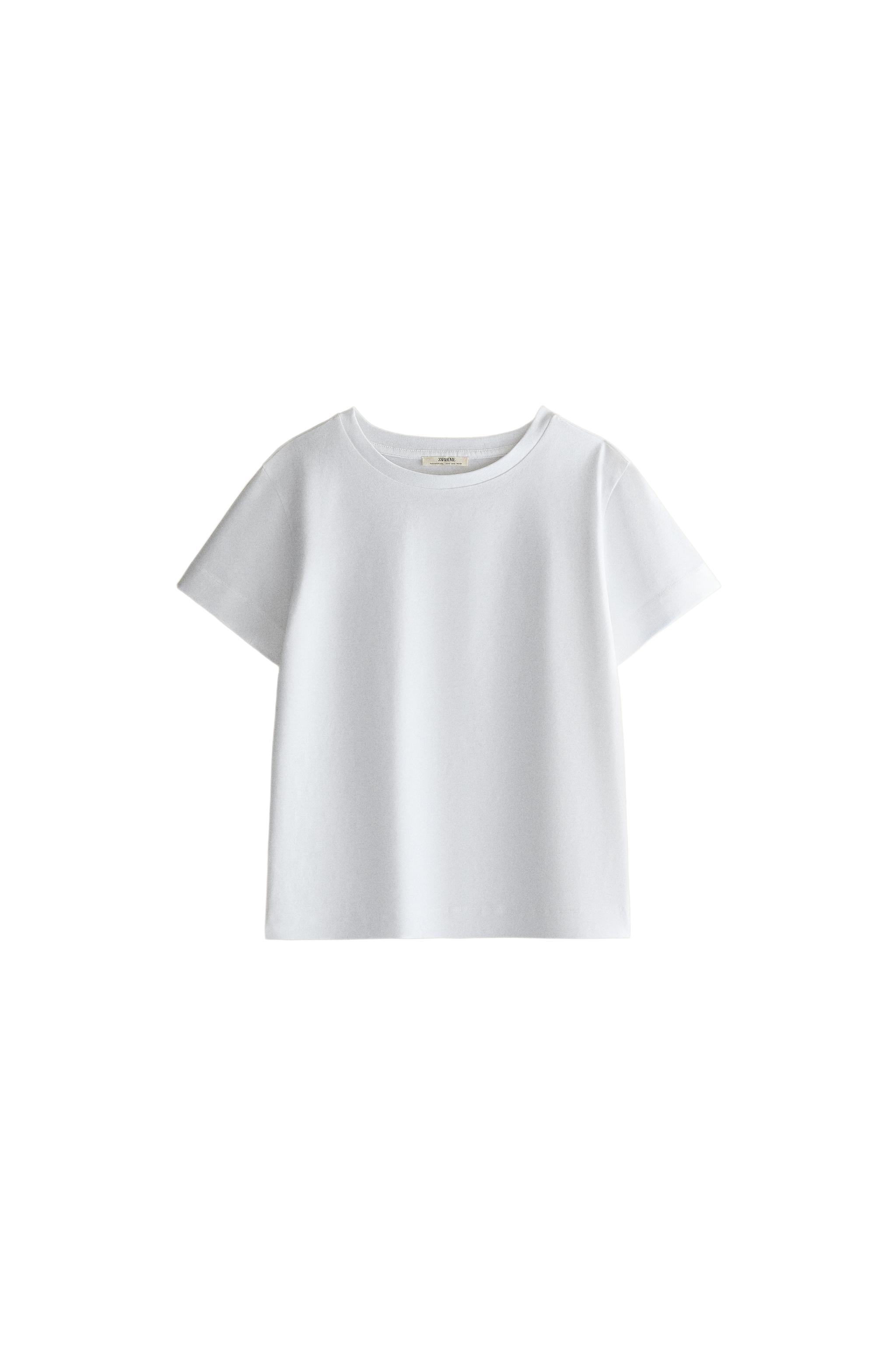 Футболка с коротким рукавом — ZARA