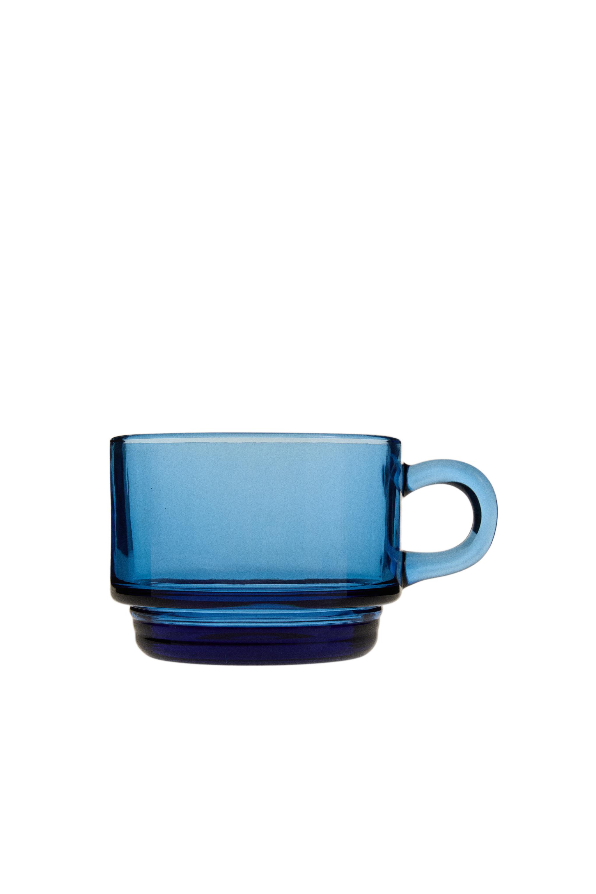 LARGE GLASS MUG — Zara Home