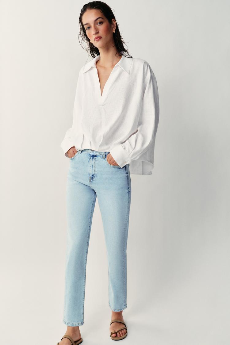 ДЖИНСЫ Z1975 MOM FIT С ВЫСОКОЙ ПОСАДКОЙ