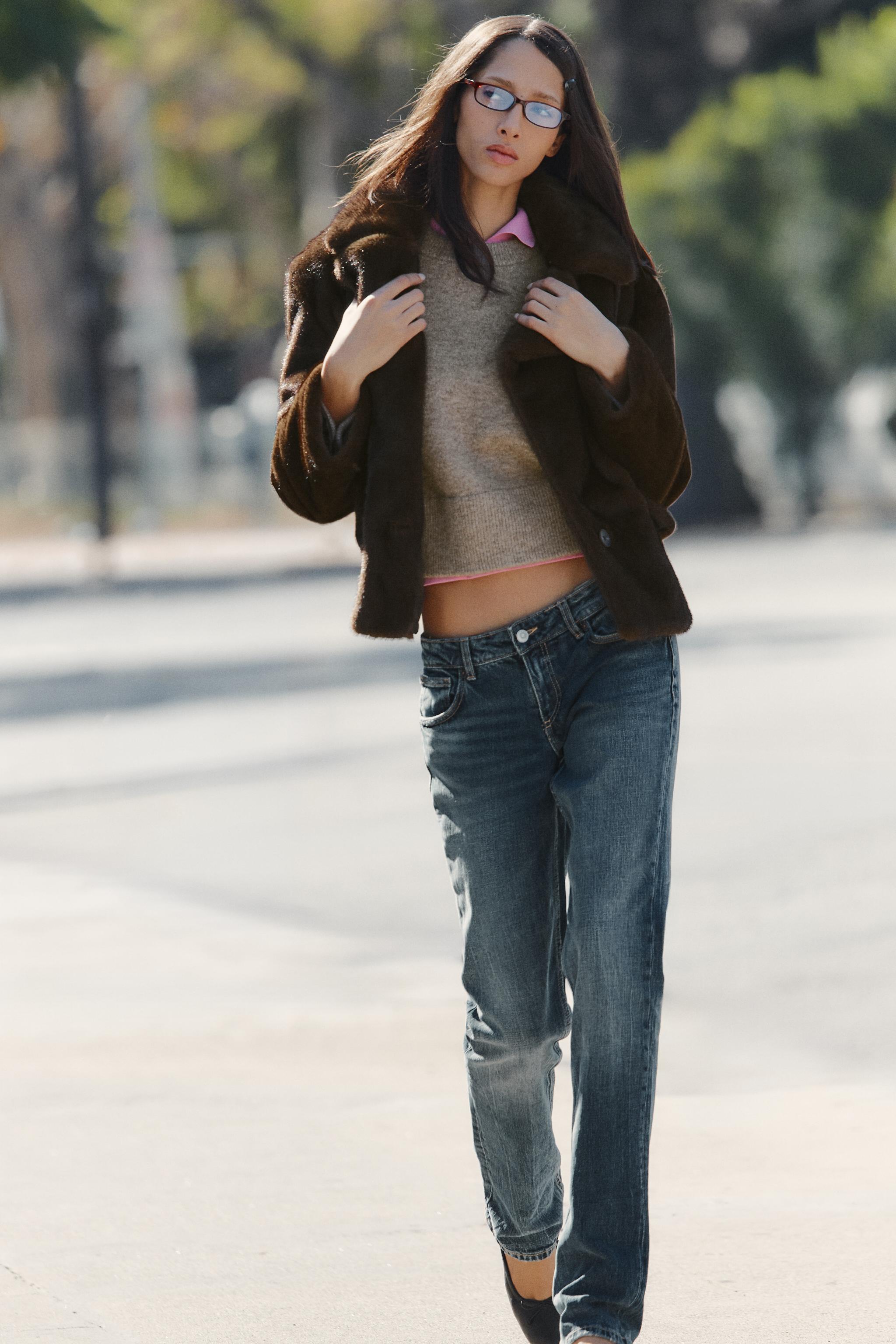 КУРТКА ИЗ ИСКУССТВЕННОГО МЕХА — ZARA