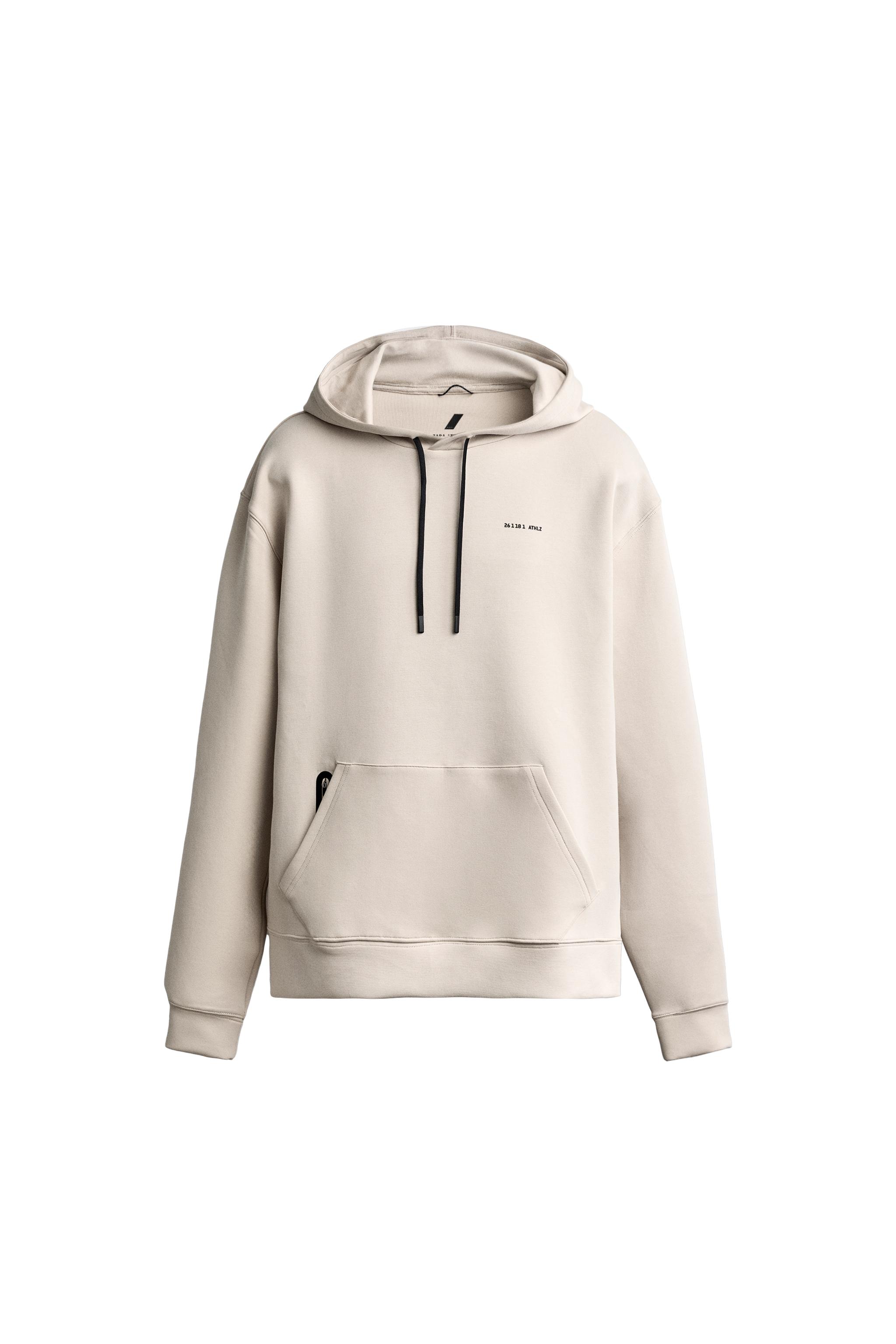 Худи из технической ткани — ZARA