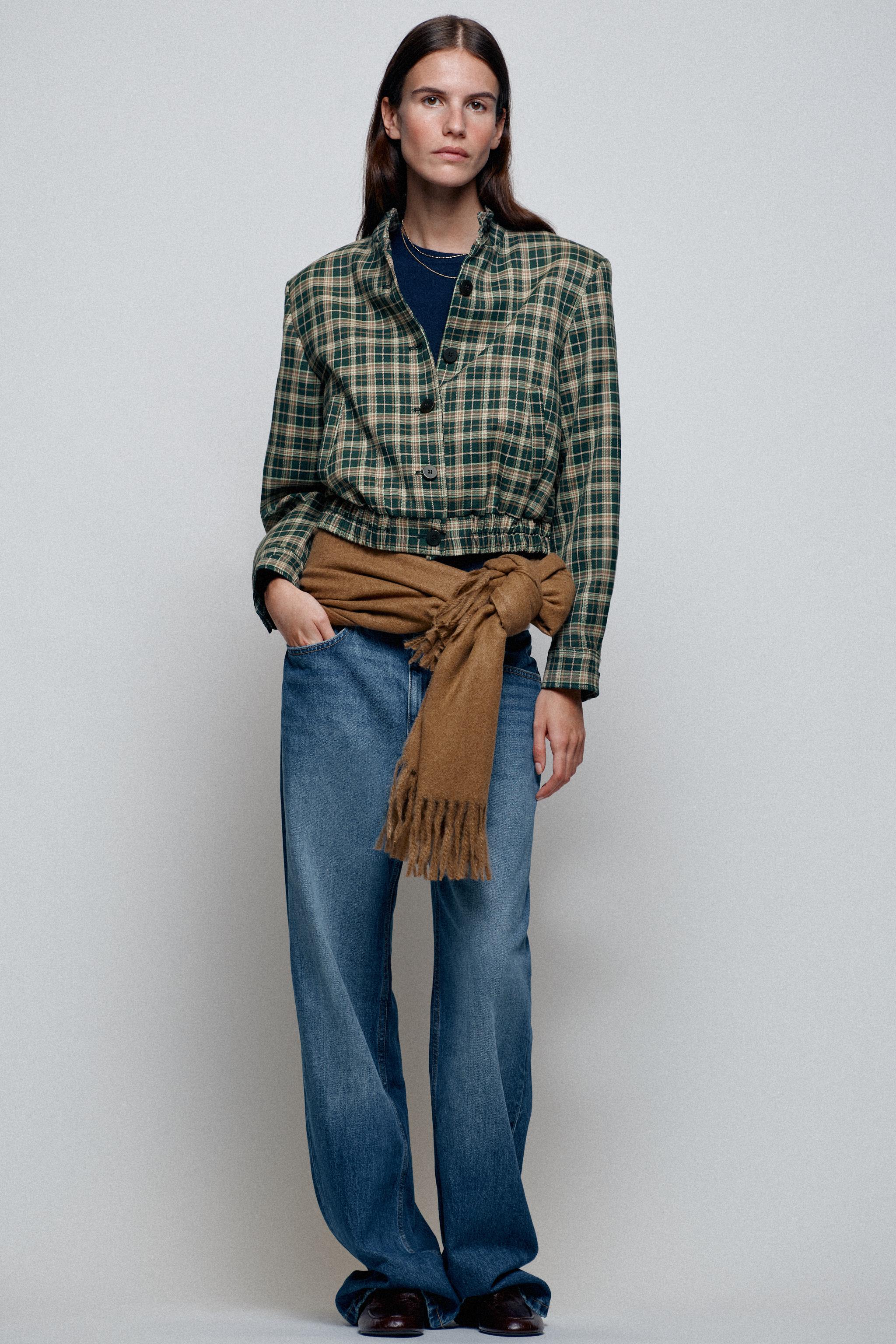БОМБЕР В КЛЕТКУ — ZARA