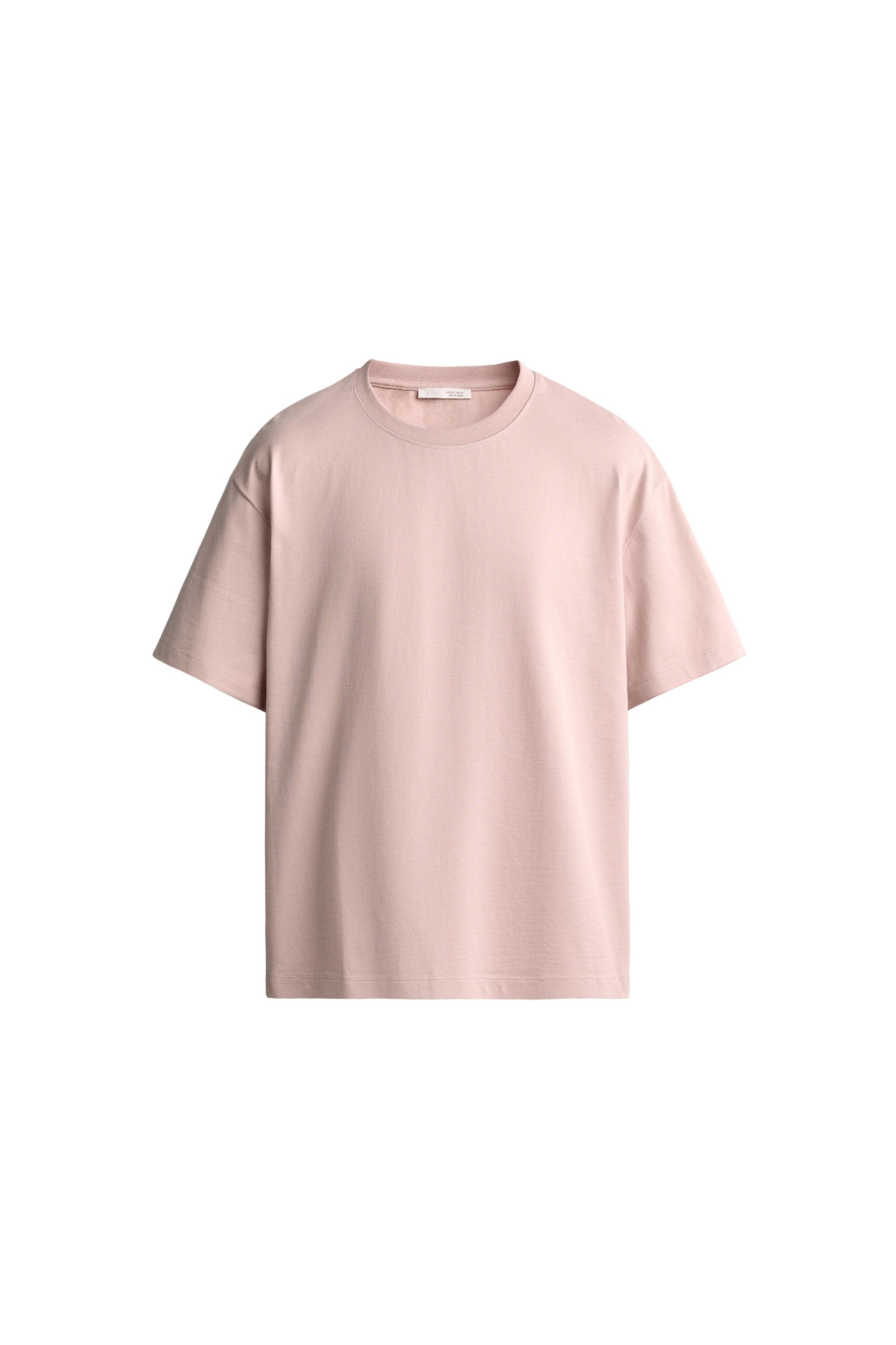 Базовая футболка из плотной ткани /03 — ZARA
