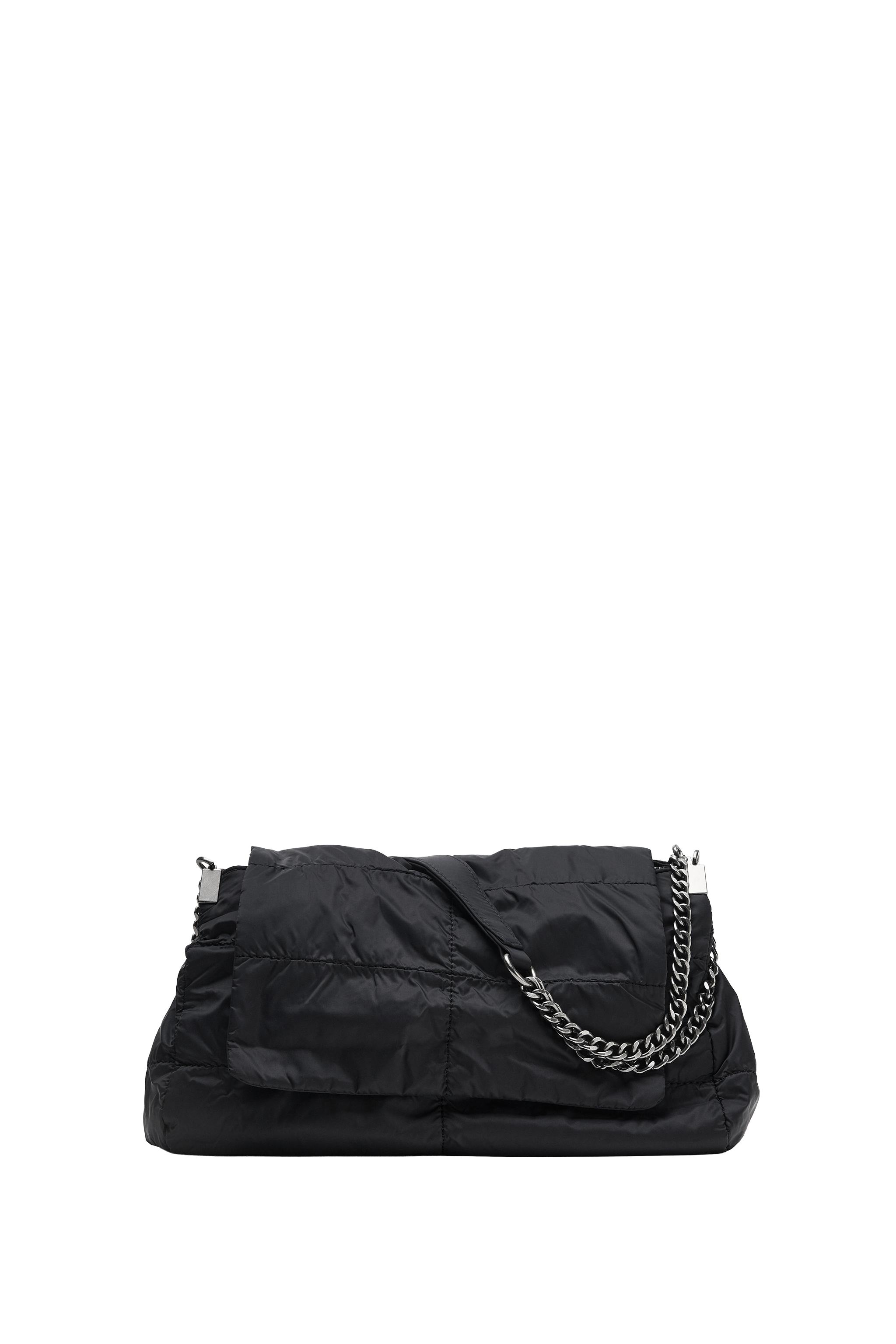 СУМКА С КЛАПАНОМ В СТИЛЕ РОК — ZARA
