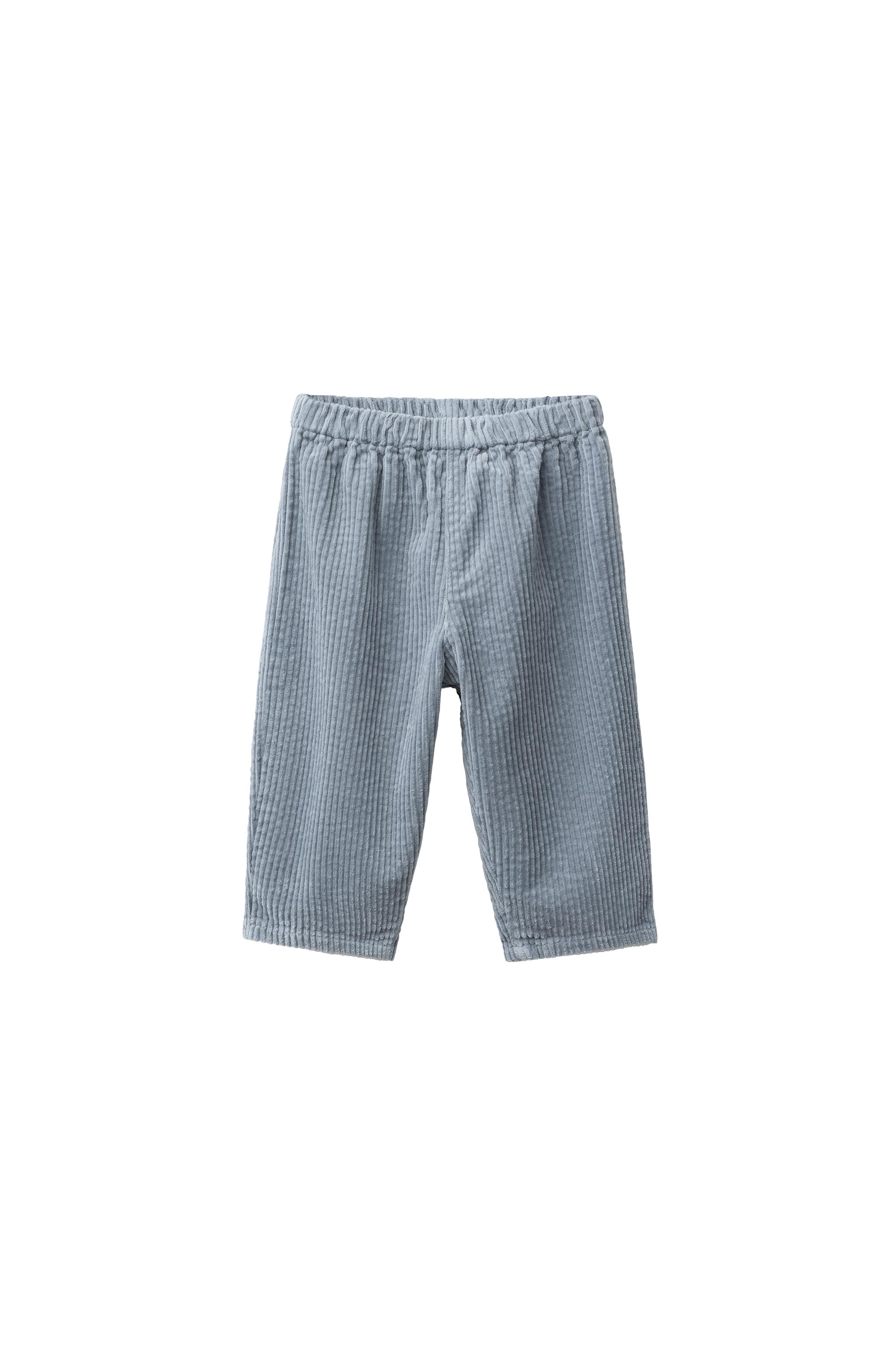ВЕЛЬВЕТОВЫЕ БРЮКИ СВОБОДНОГО КРОЯ — ZARA