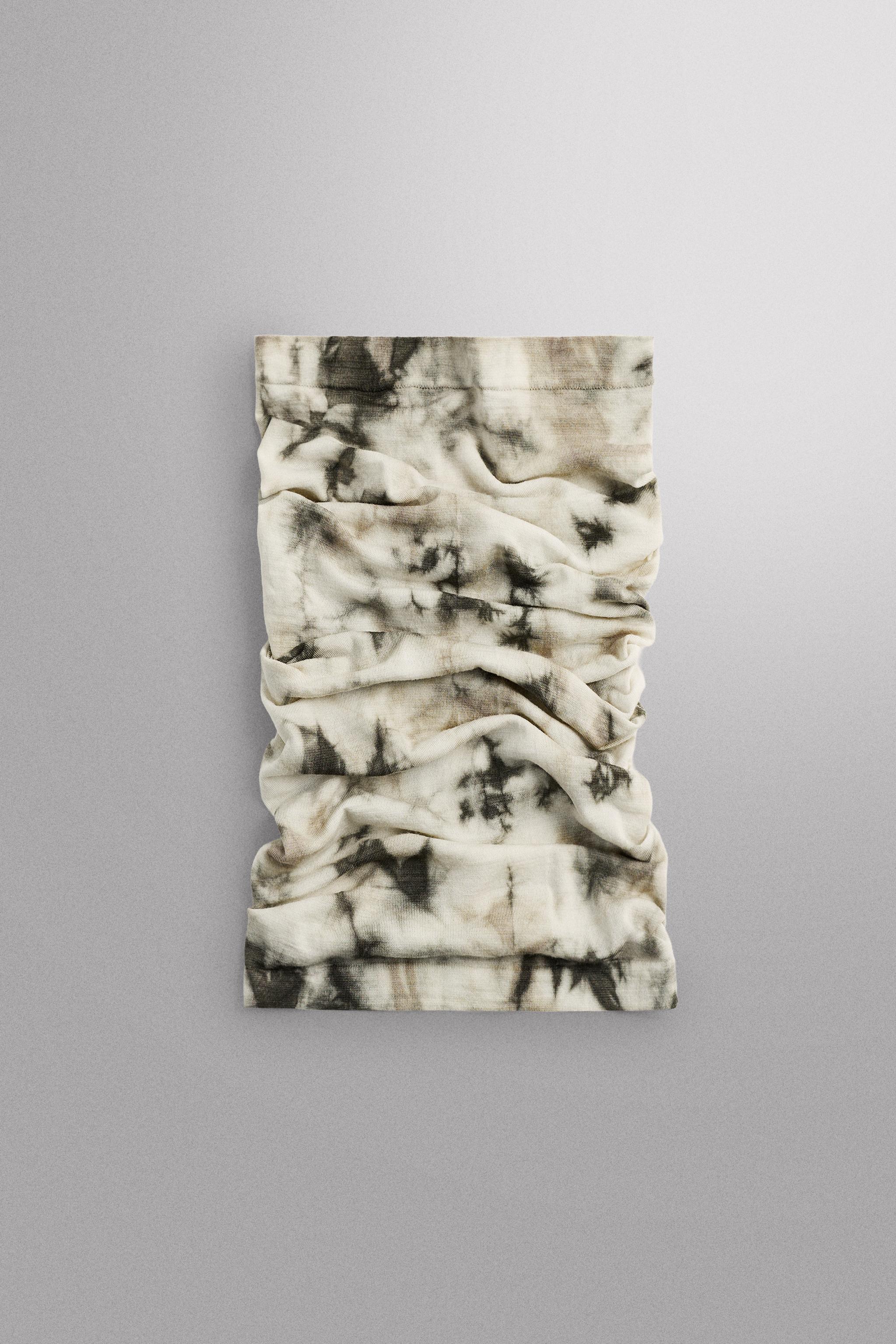 СНУД TIE DYE С ШЕРСТЬЮ — ZARA