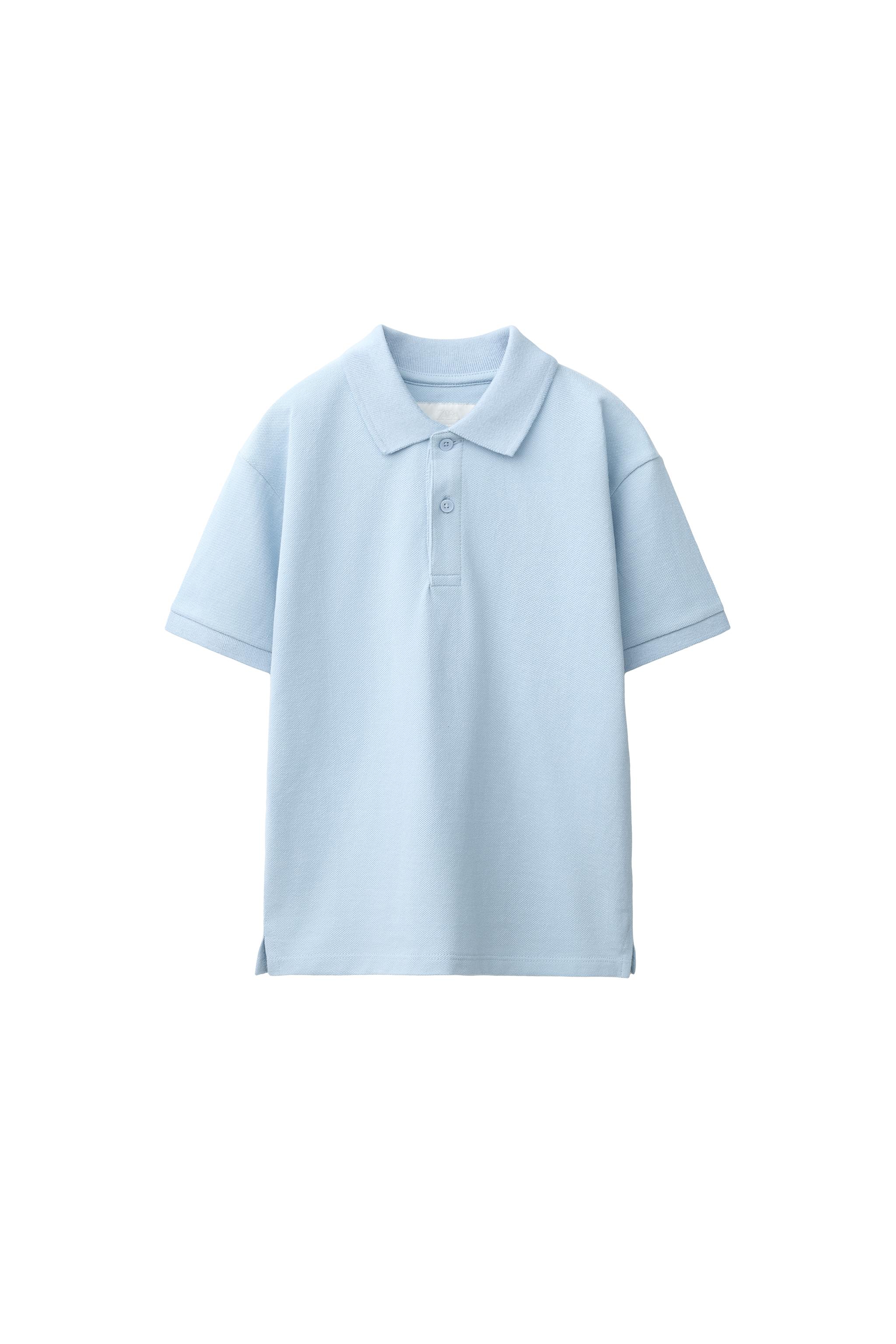 Базовая рубашка поло из пике — ZARA