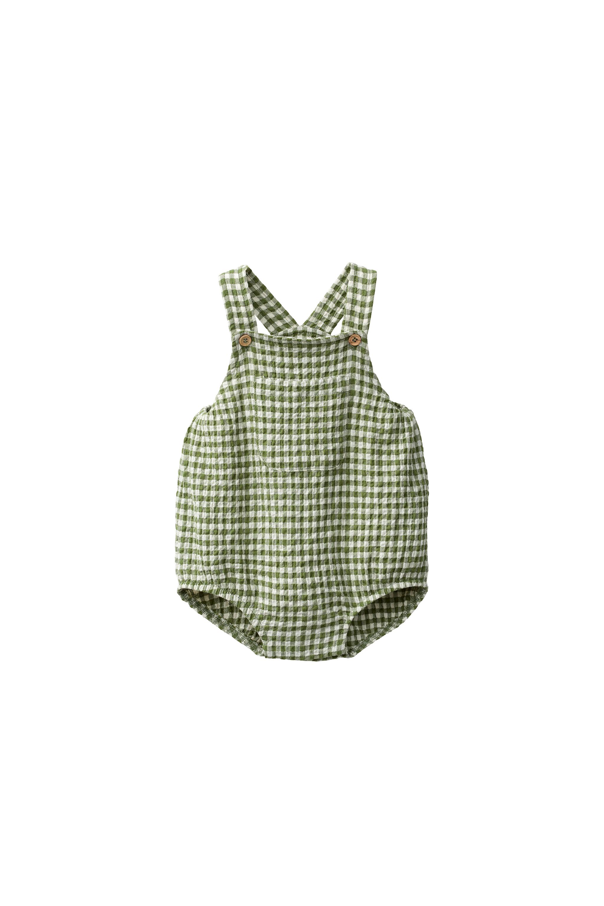 Ромпер в мелкую клетку — ZARA