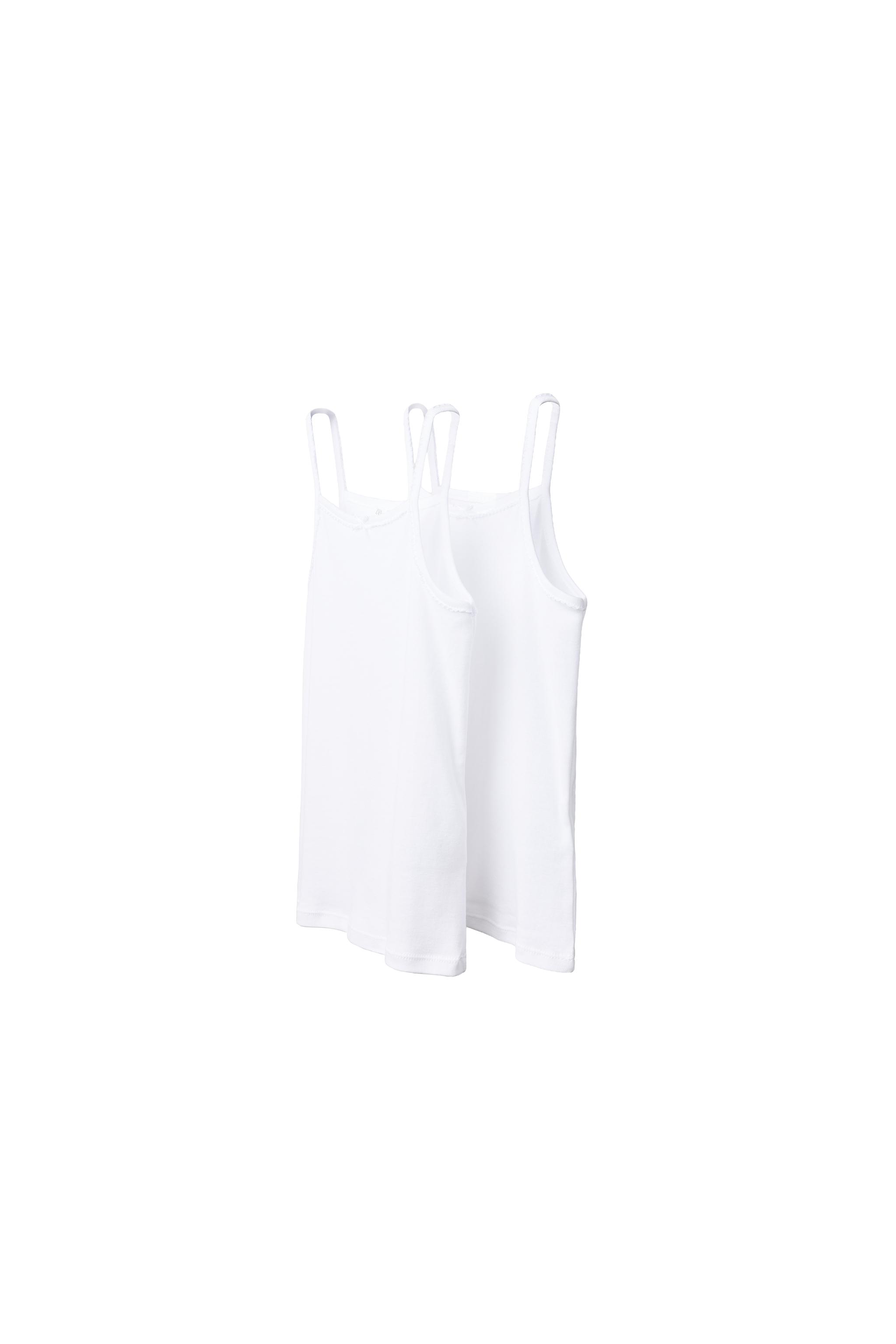Набор из двух футболок с тонкими бретелями — ZARA