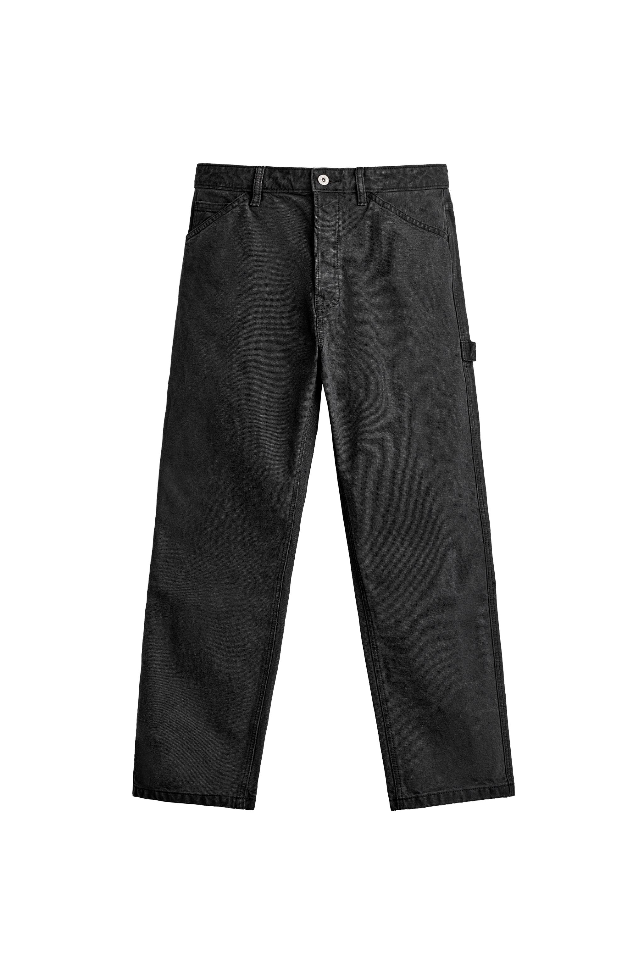 STRAIGHT-LEG CARPENTER POCKET TROUSERS — ZARA