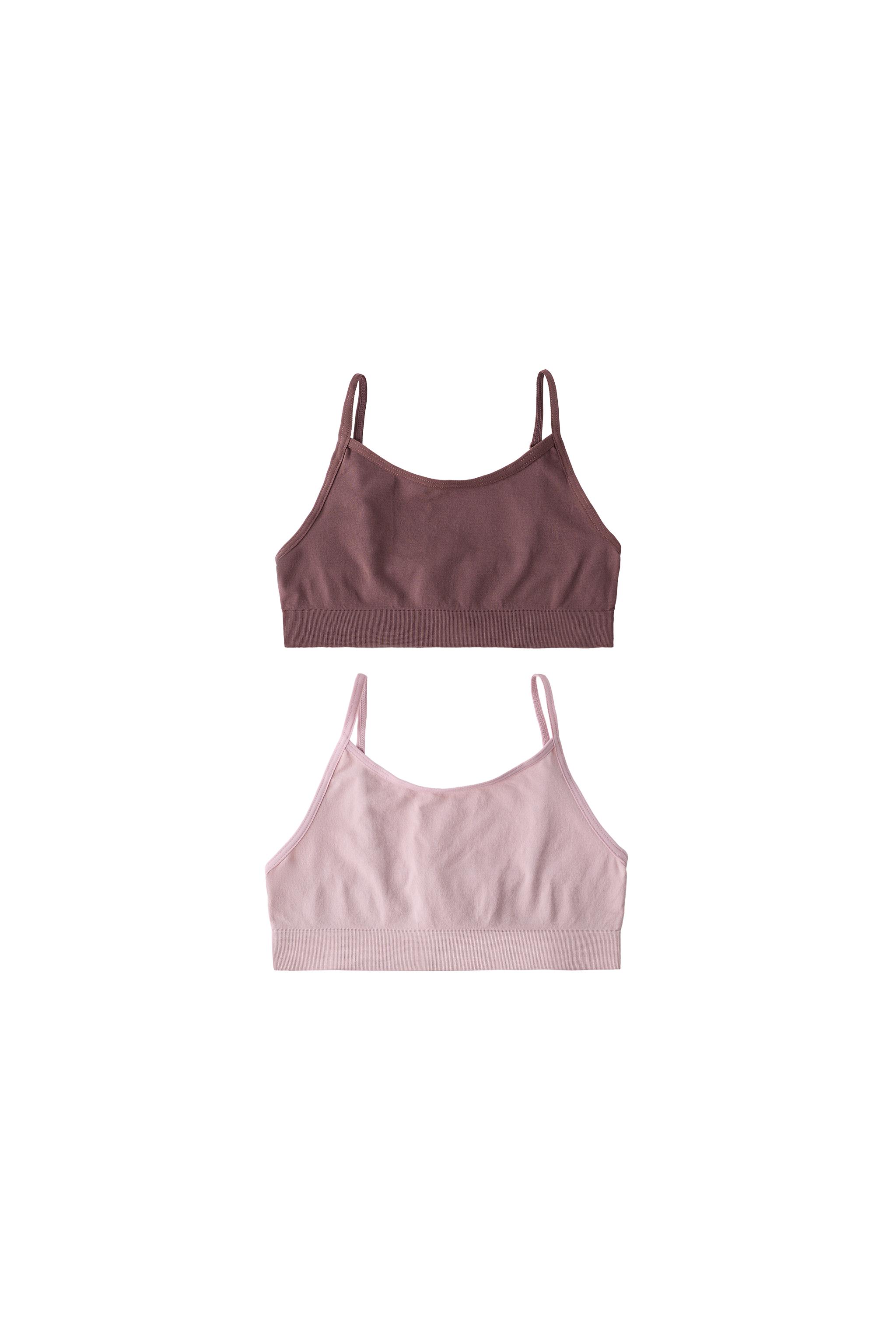 Топы бесшовные, набор из 2 шт., 8-14 лет — ZARA