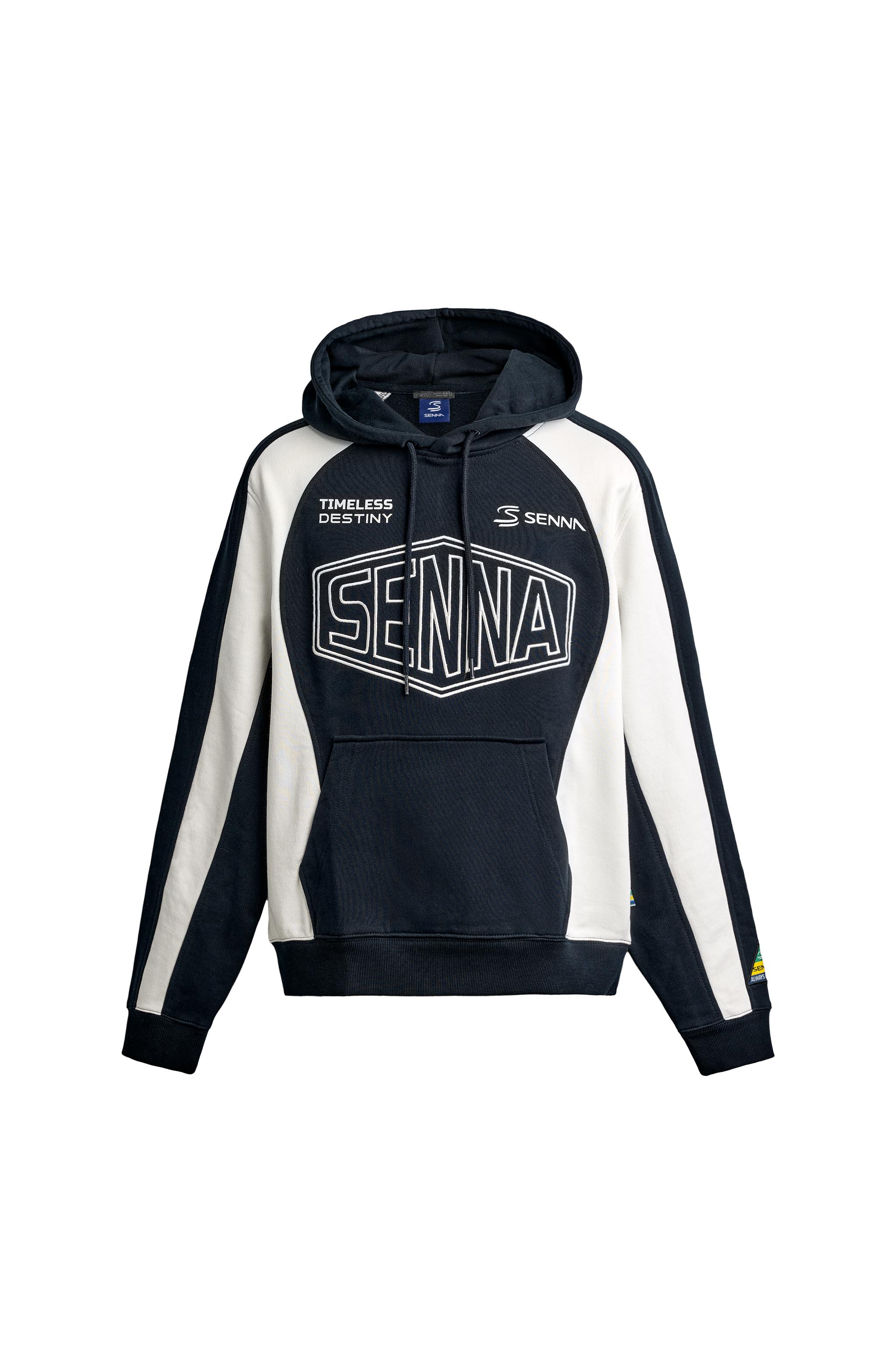 ХУДИ С ВЫШИВКОЙ AYRTON SENNA © SENNA BRANDS — ZARA