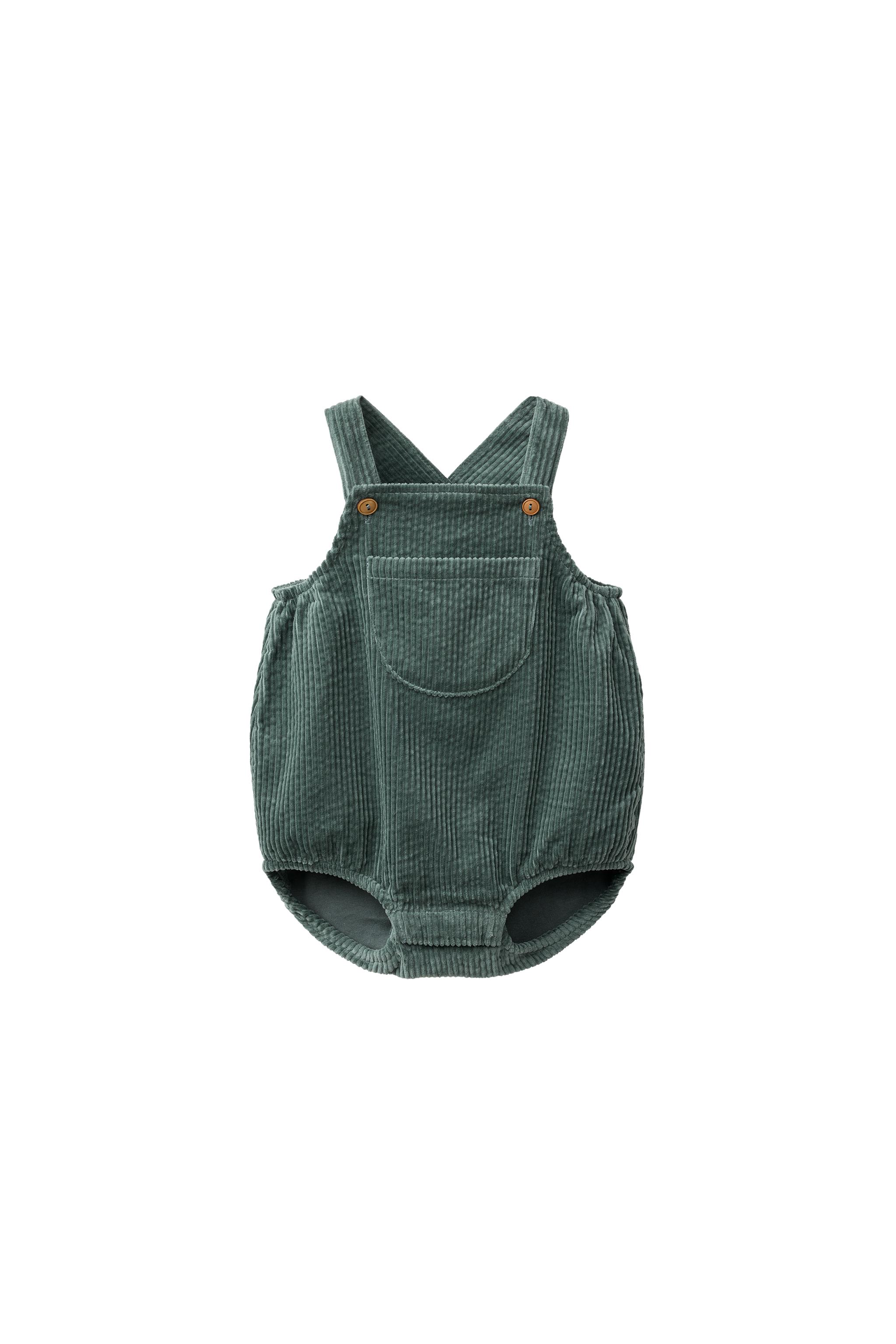 ВЕЛЬВЕТОВЫЙ КОМБИНЕЗОН С КАРМАНОМ — ZARA