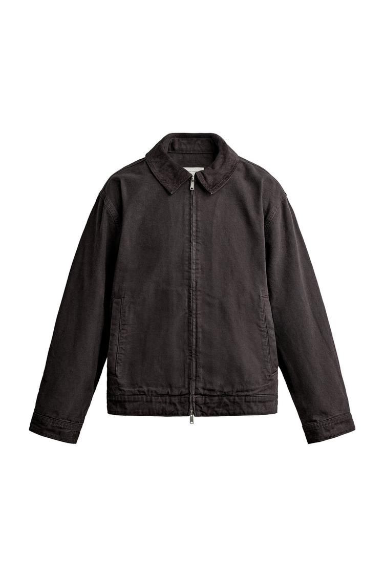 COMBINED COLLAR ZIP JACKET