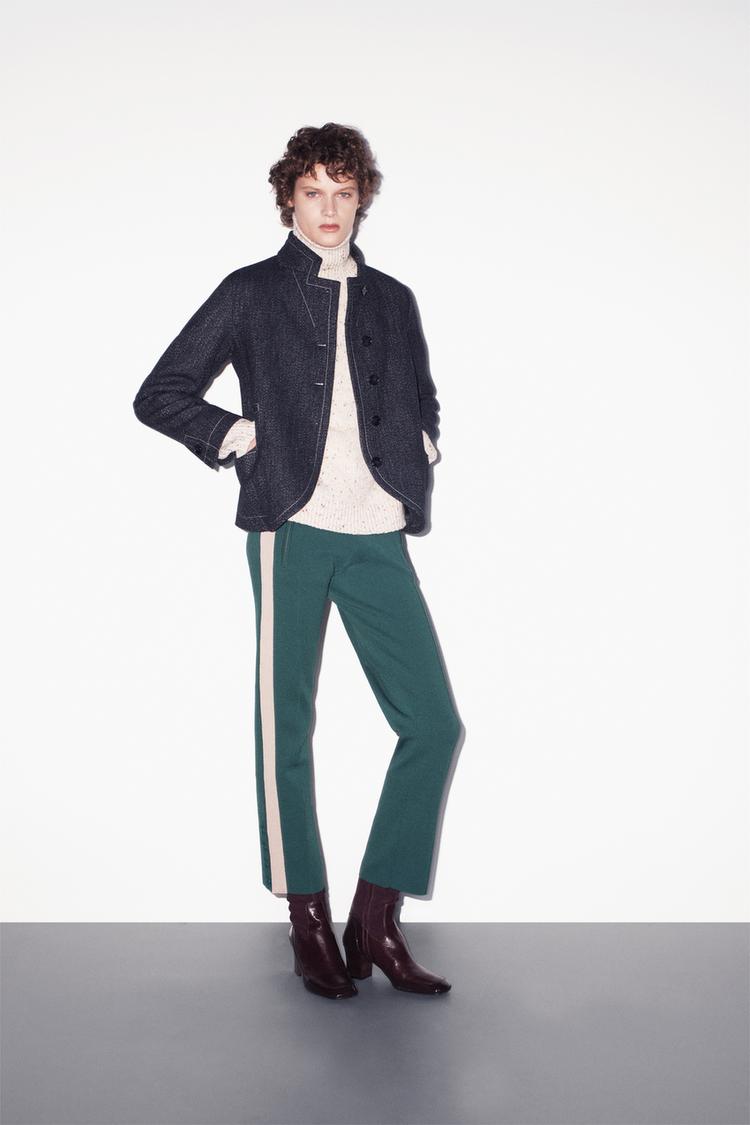 JOGGER TROUSERS WITH SIDE TAPING