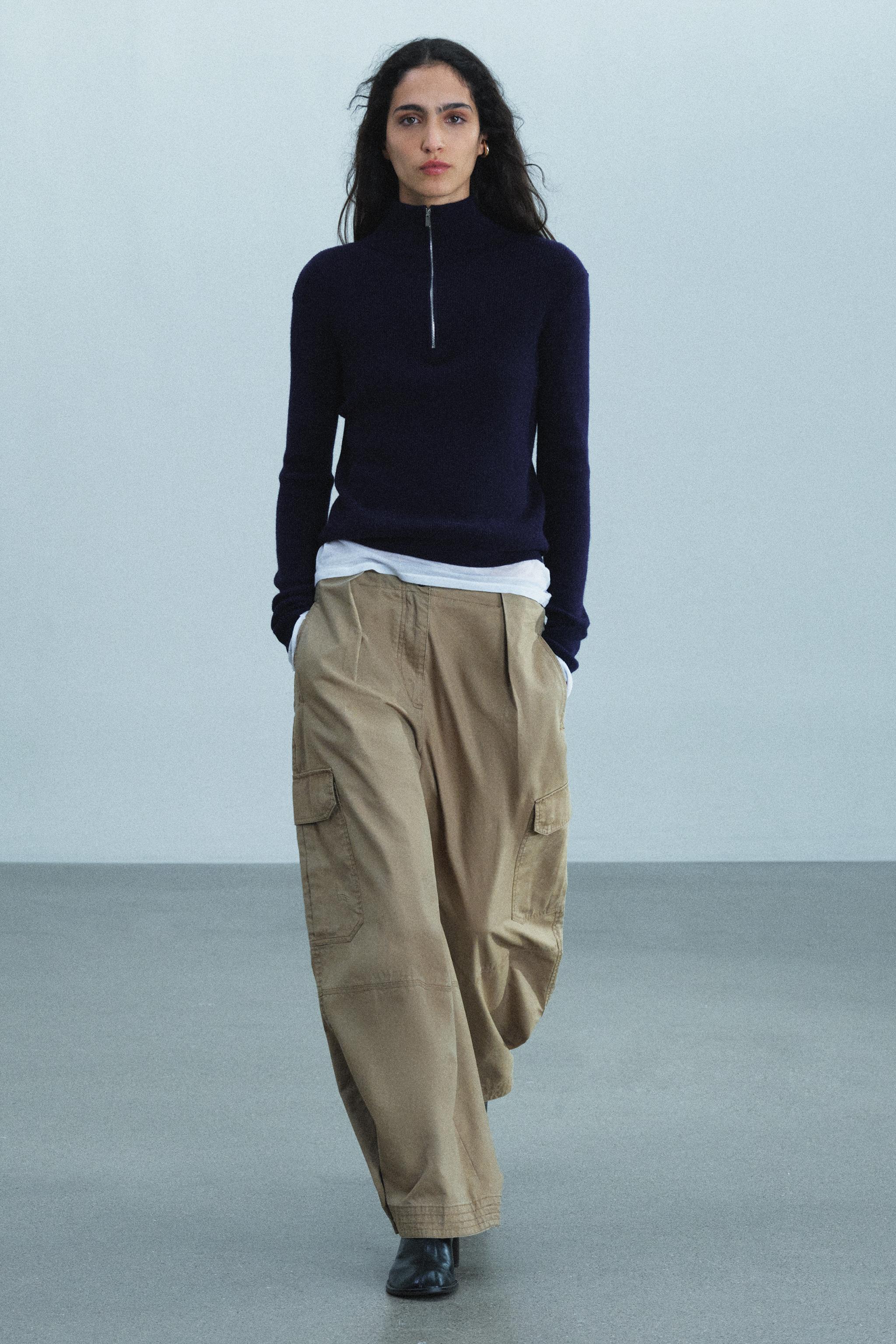 Брюки-карго ZW COLLECTION — ZARA
