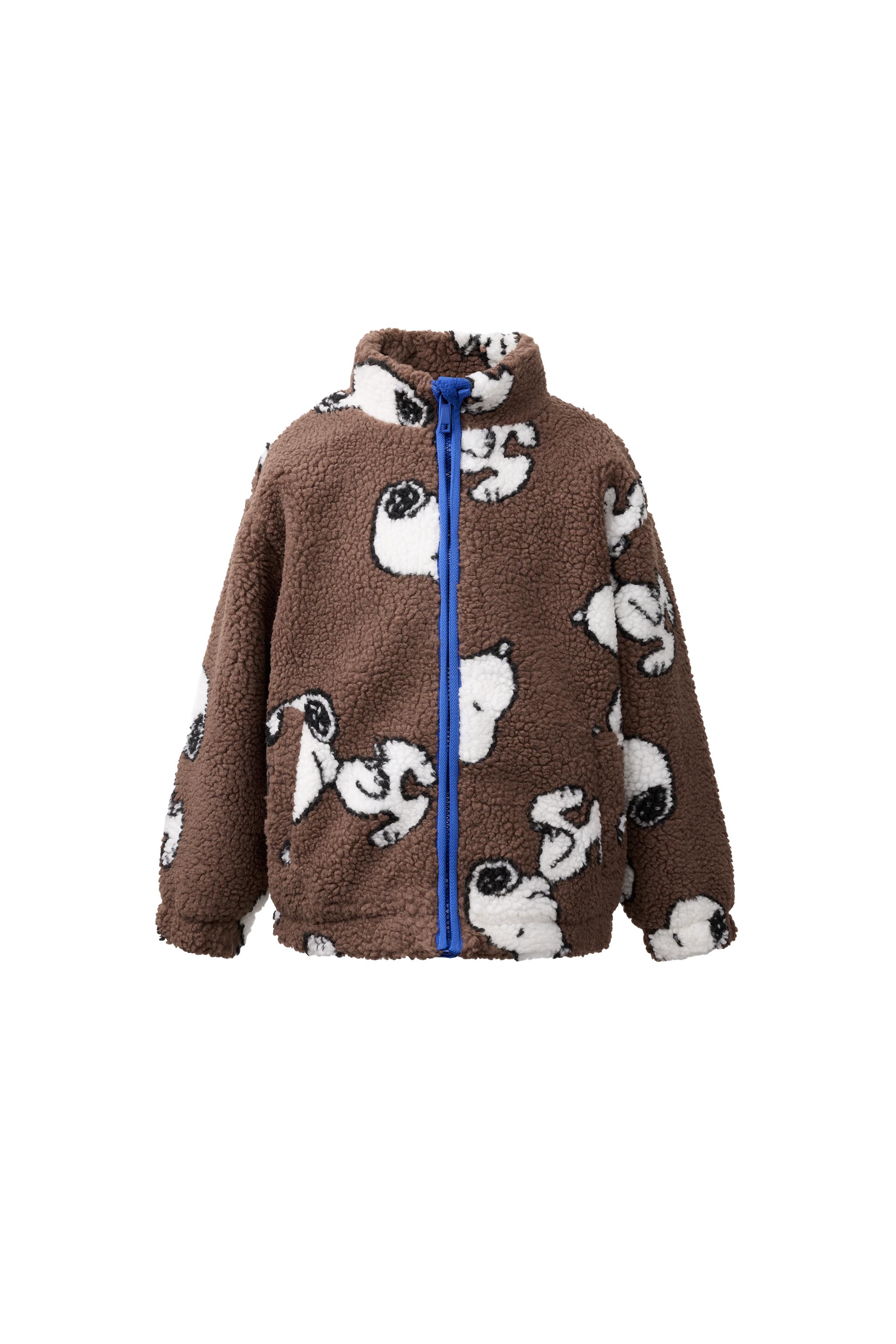 КУРТКА ИЗ ИСКУССТВЕННОЙ ОВЧИНЫ SNOOPY PEANUTS™ — ZARA