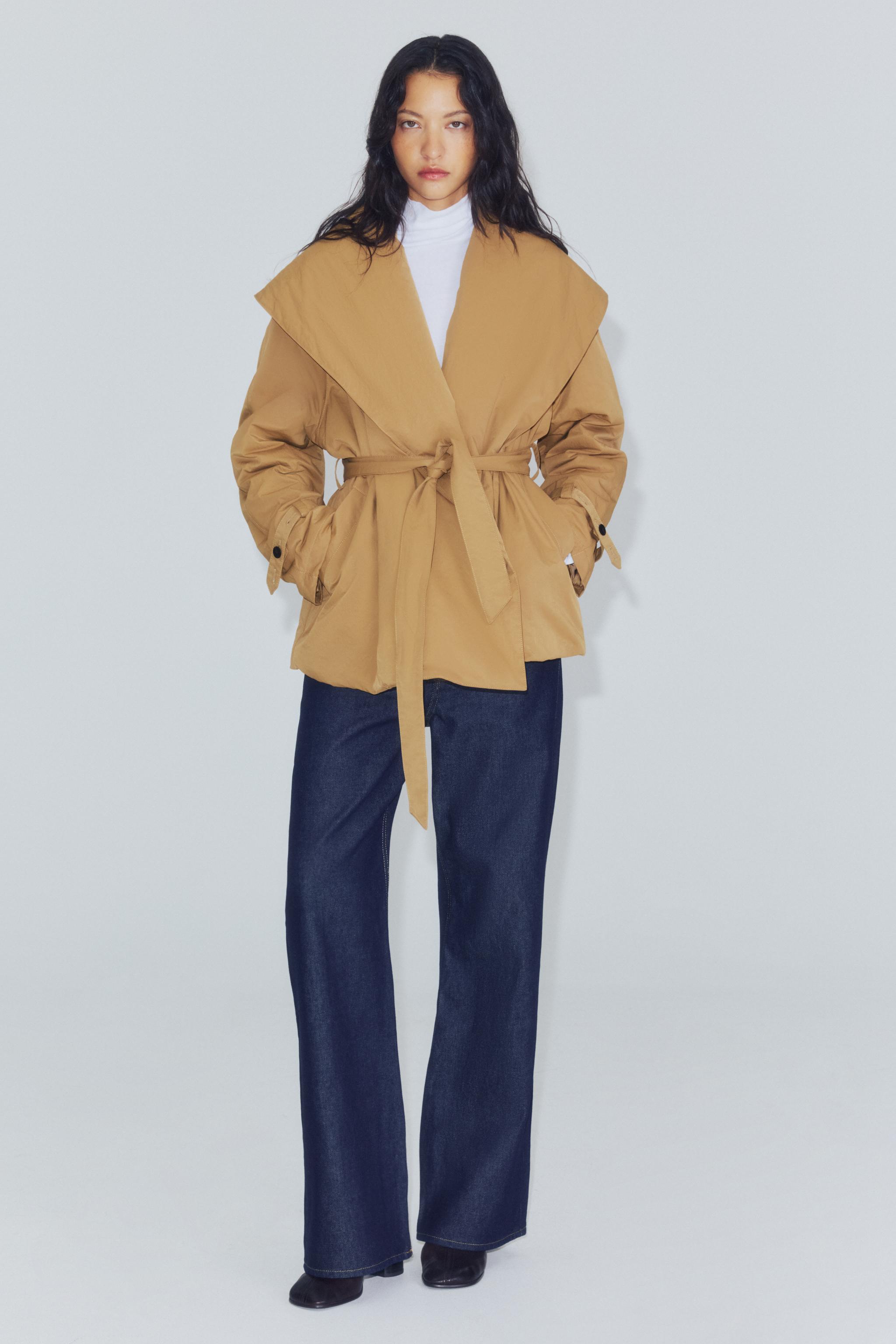 СТЕГАНАЯ КУРТКА ZW COLLECTION — ZARA
