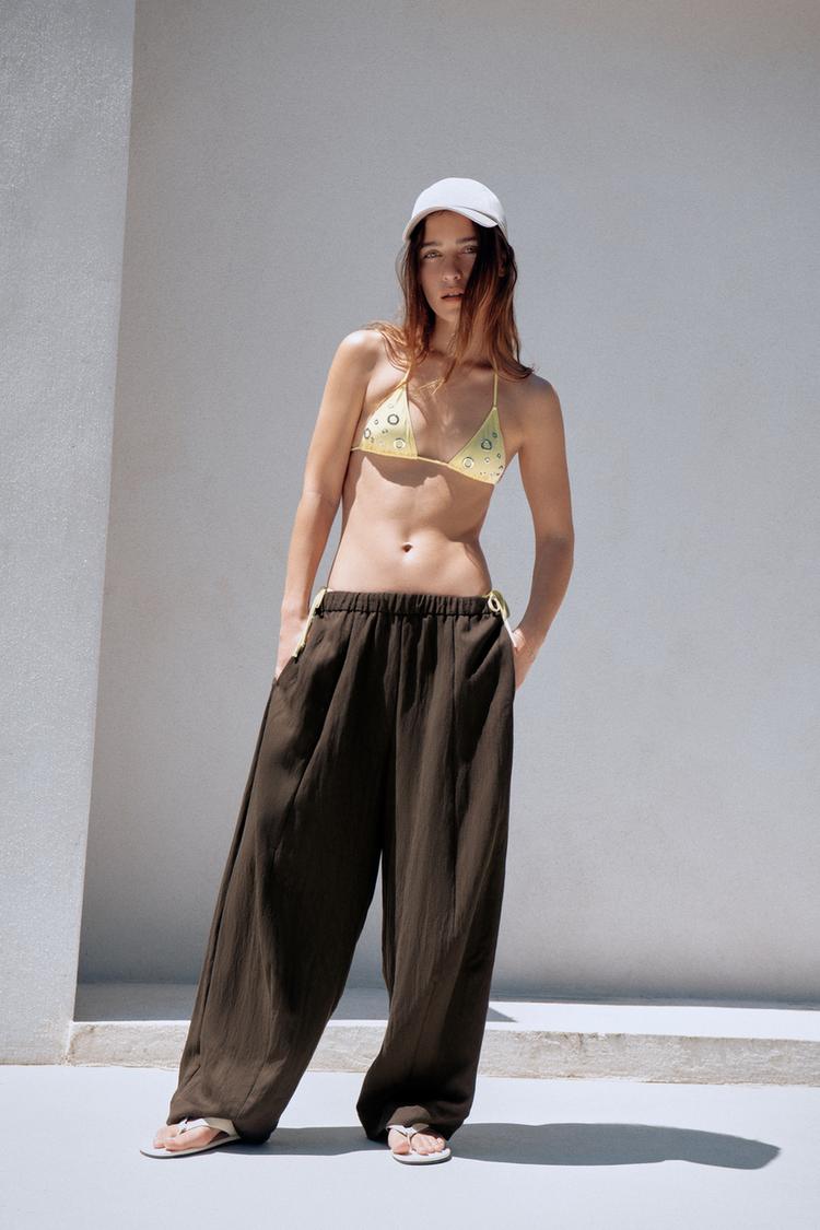 Брюки силуэта "бочонок" ZW COLLECTION