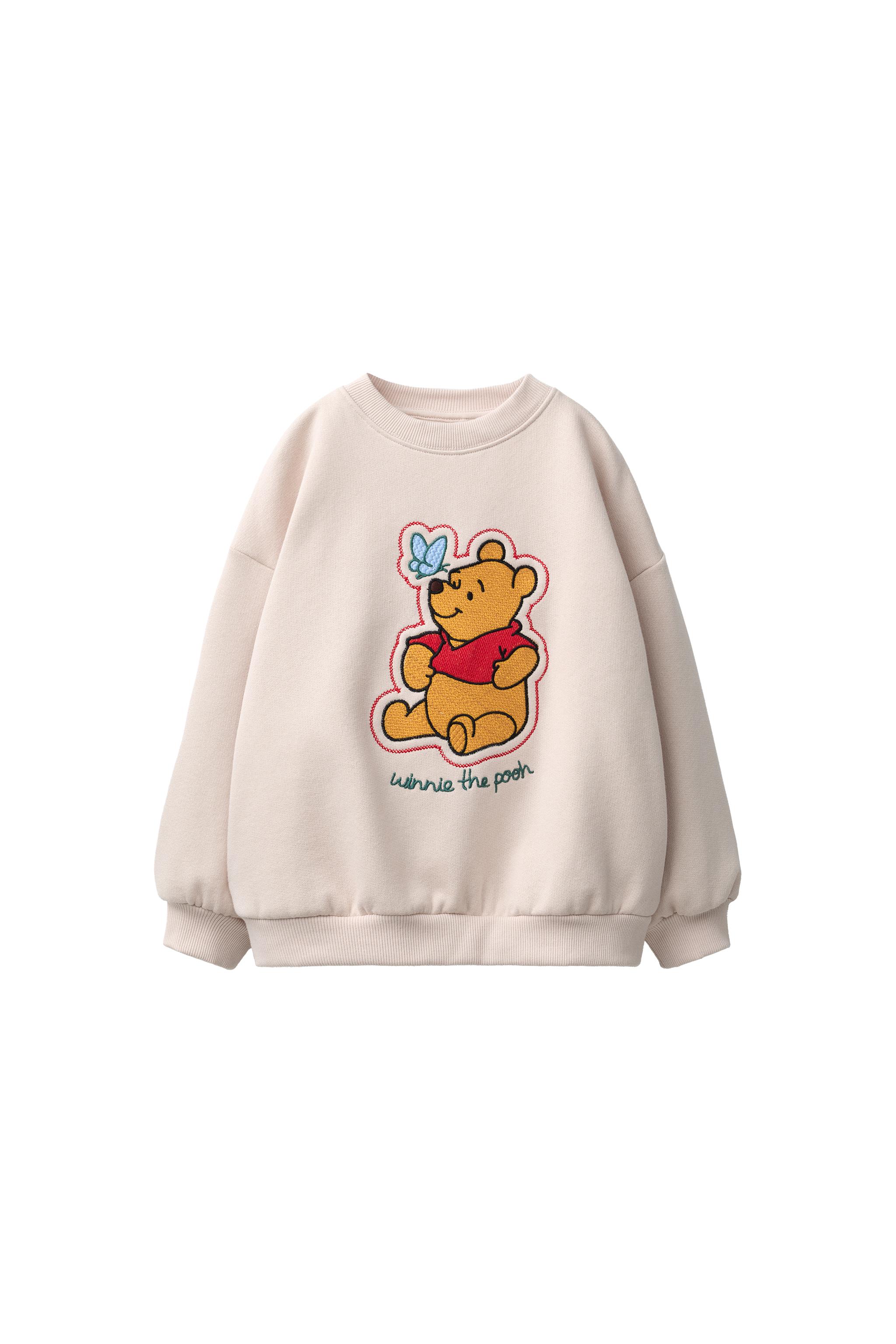 Свитшот с вышитым Винни-Пухом © DISNEY — ZARA