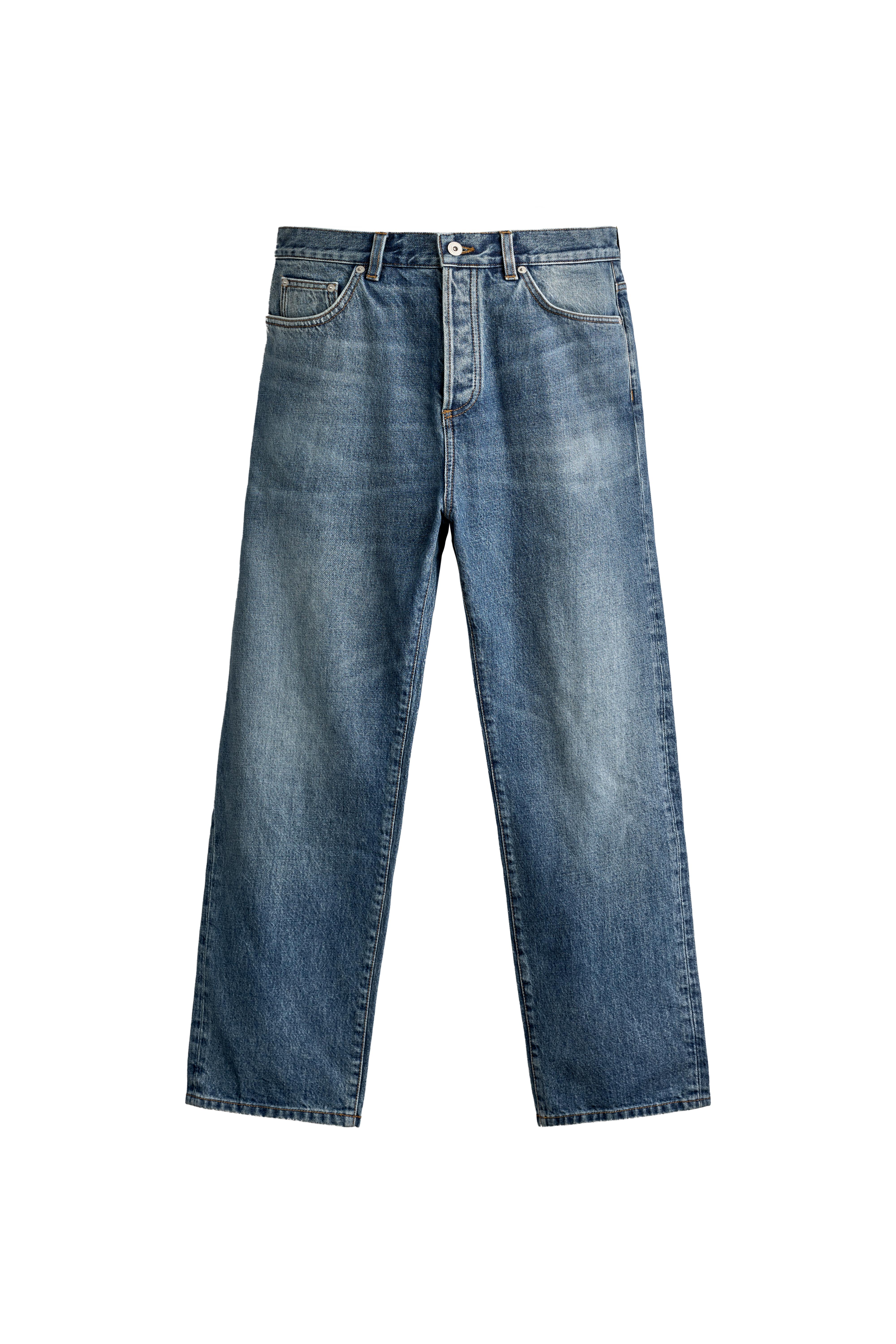Джинсы прямого кроя длиной до щиколотки — ZARA
