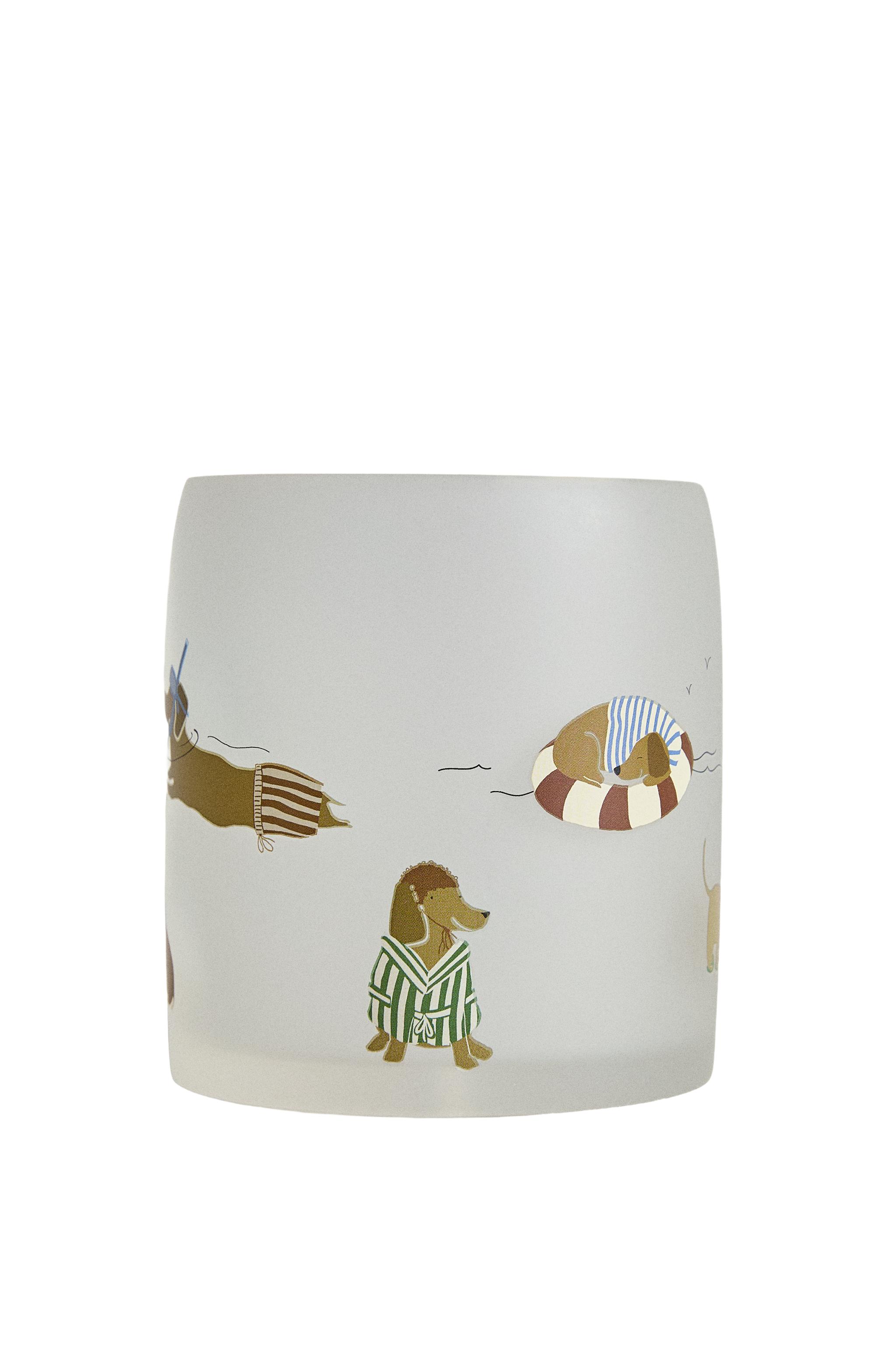 ДЕТСКИЙ СТАКАН ДЛЯ ЗУБНЫХ ЩЕТОК С СОБАЧКОЙ — Zara Home