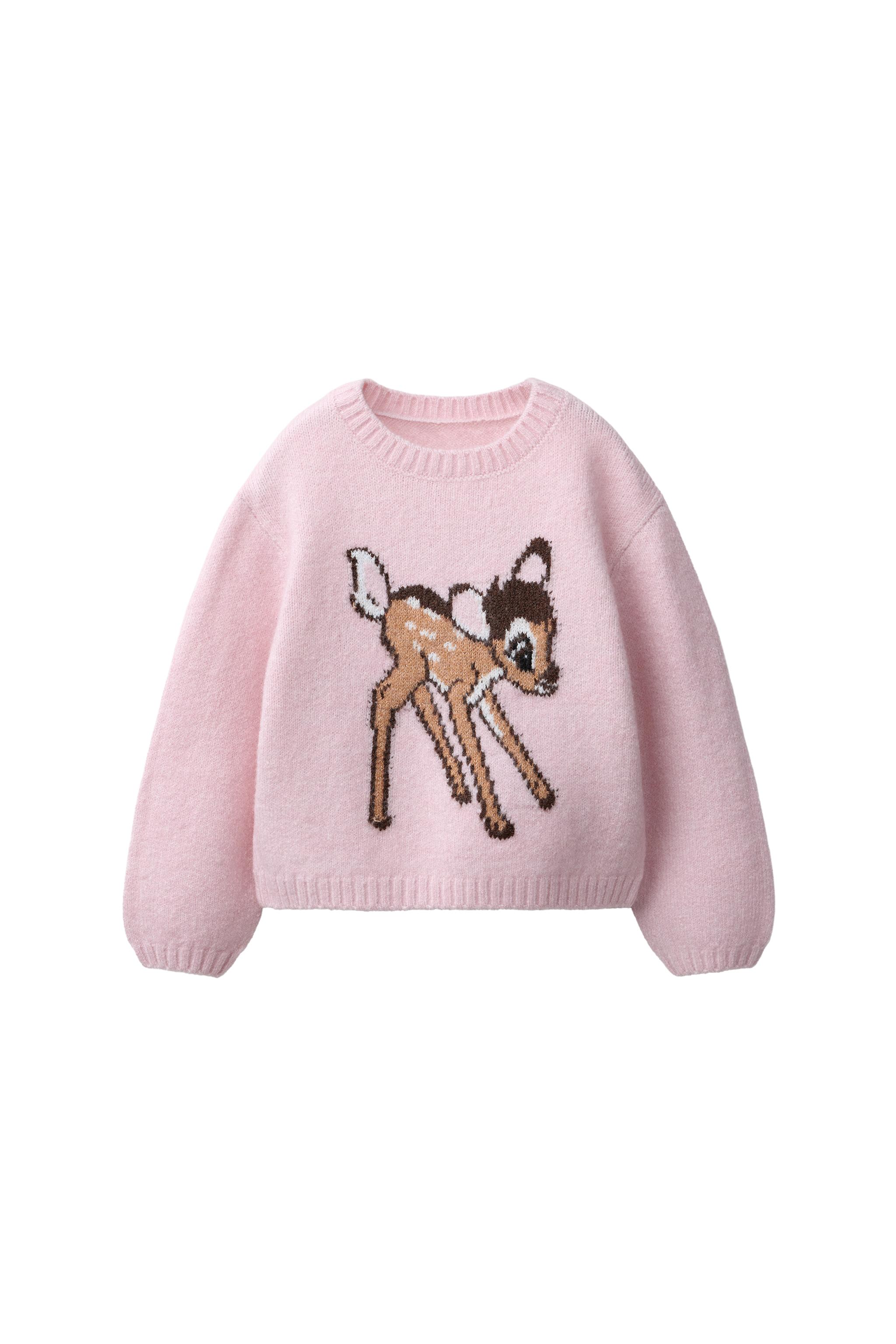 Джемпер в стиле BAMBI © DISNEY — ZARA