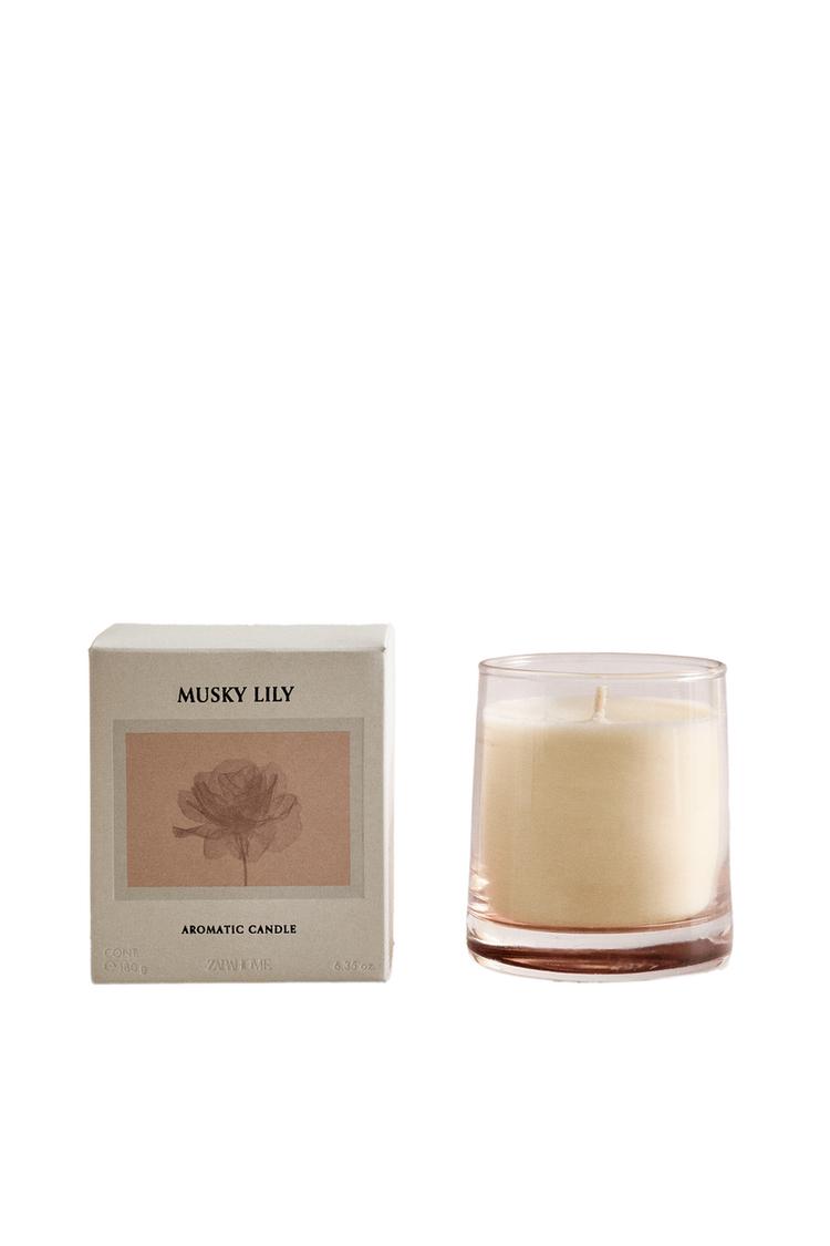 АРОМАТИЧЕСКАЯ СВЕЧА MUSKY LILY (180 Г)