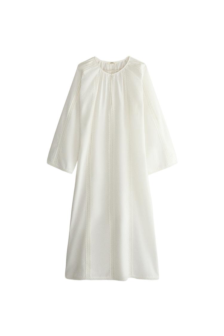 Long lace nightdress