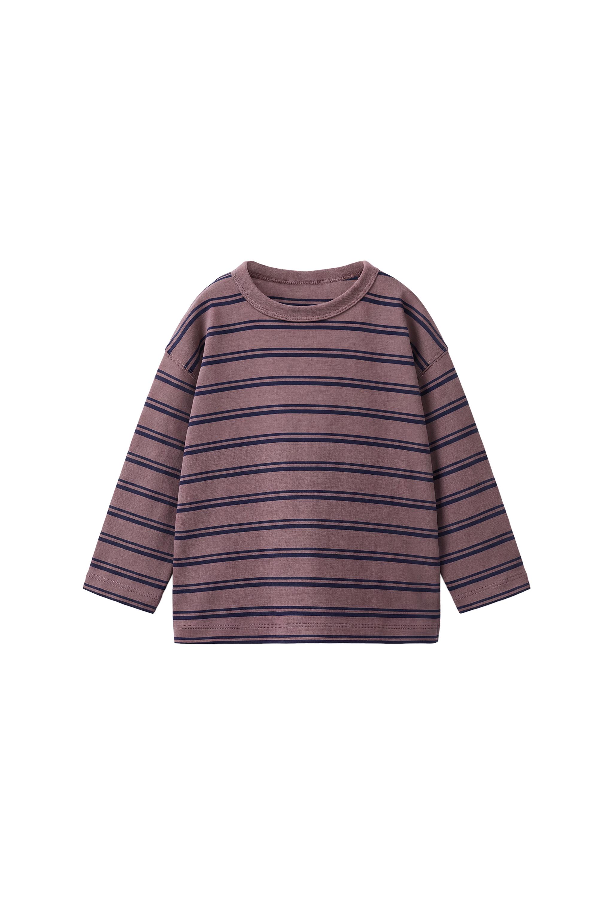 Футболка плотной вязки в полоску — ZARA