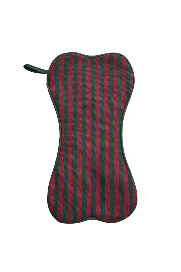 CHRISTMAS BONE STRIPE PET SOCK