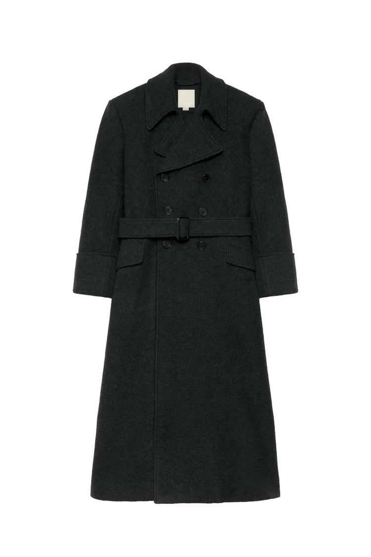 100% WOOL REGULAR FIT COAT