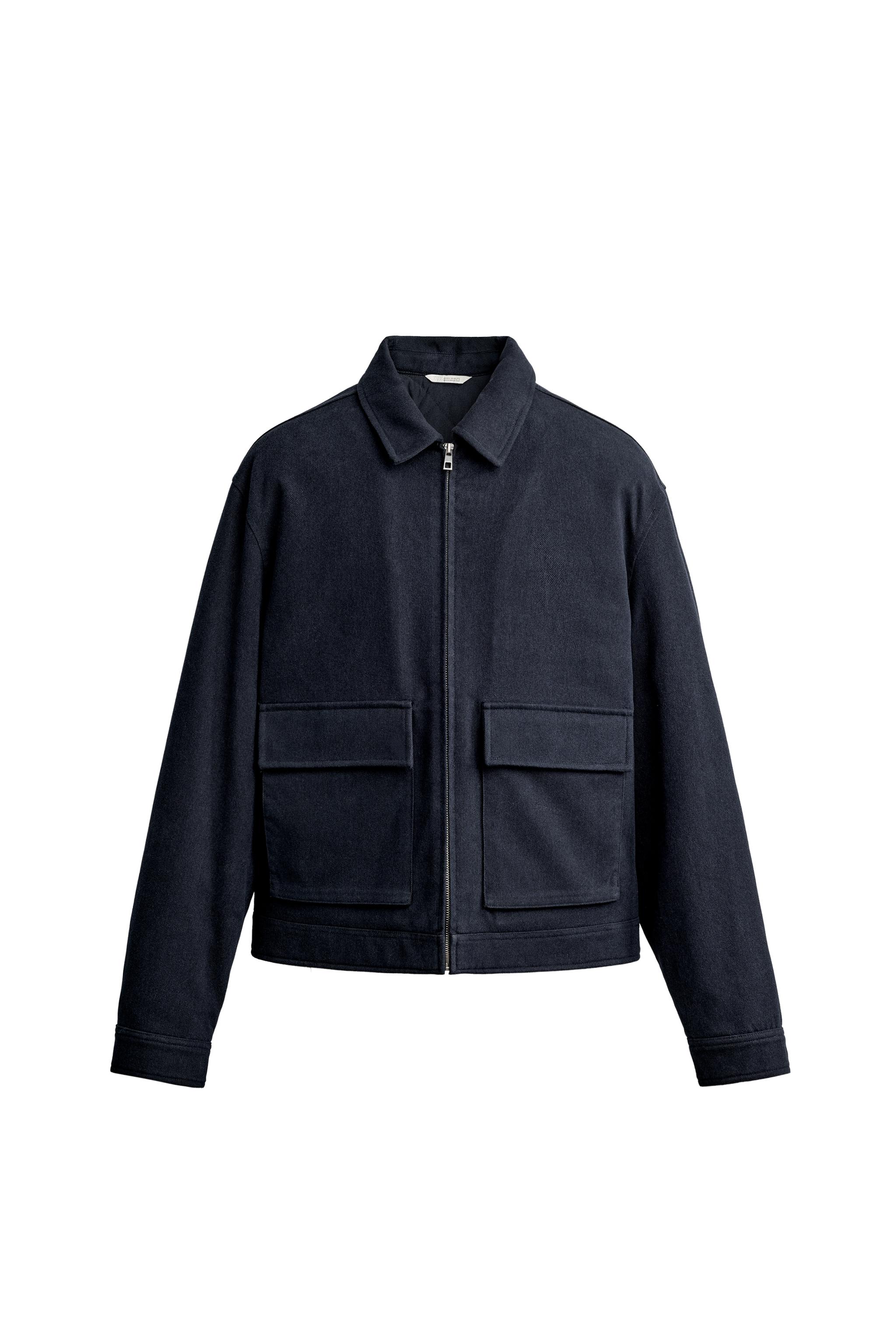 СТЕГАНАЯ КУРТКА ИЗ ЛИОЦЕЛЛА И ХЛОПКА — ZARA