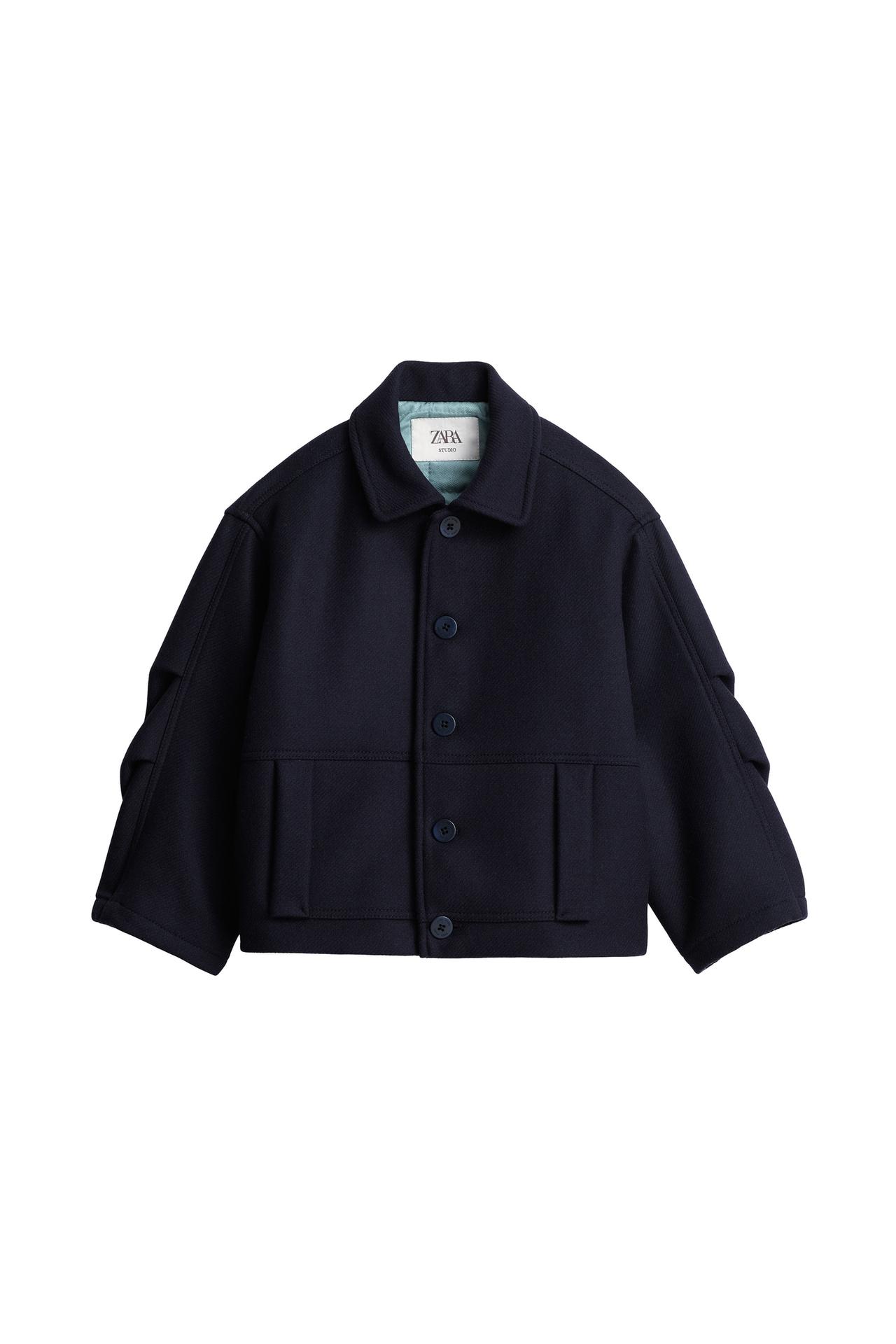 WOOL BLEND BOMBER JACKET LIMITED EDITION — ZARA